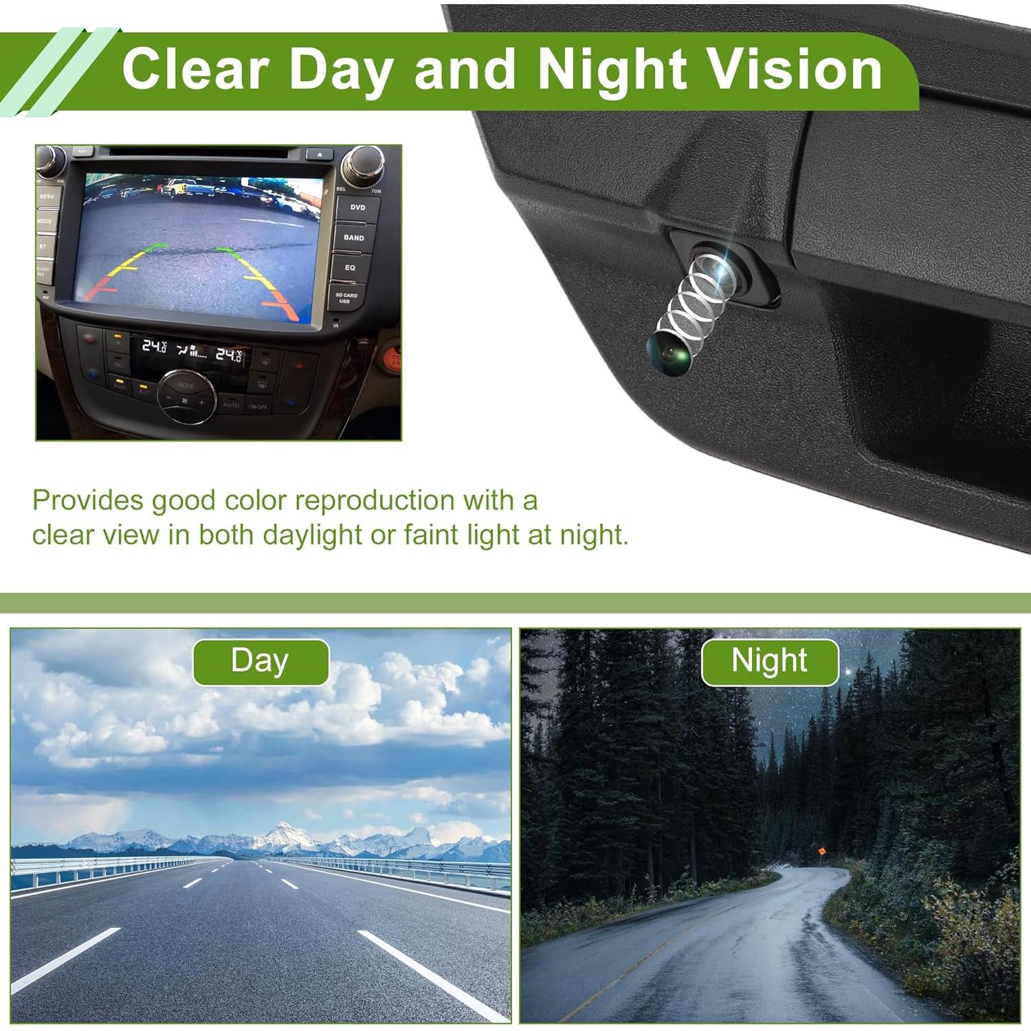 Cámara de Respaldo HOPESPANNER para Toyota Hilux 2016-2018