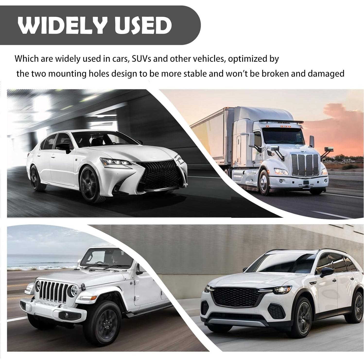 Soportes de Silenciador de Goma Figpade 2 Piezas 6.13x4.96 cm