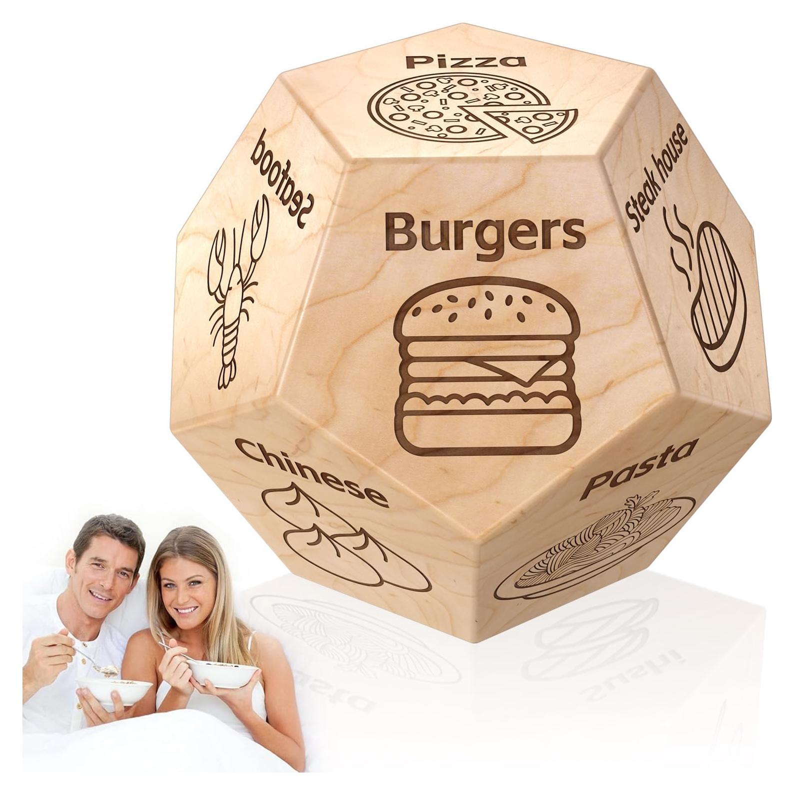 Dados de Decisión de Comida Kykake - Juego para Parejas