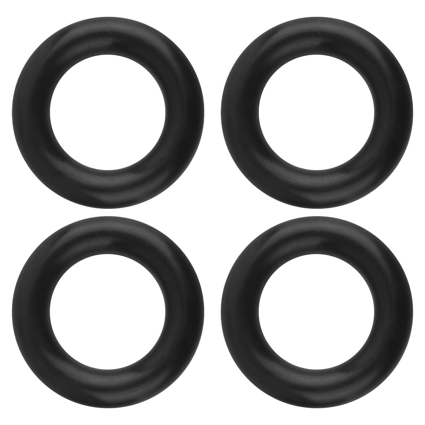 4 Soportes de Escape de Caucho Figpade 5.92cm Duraderos