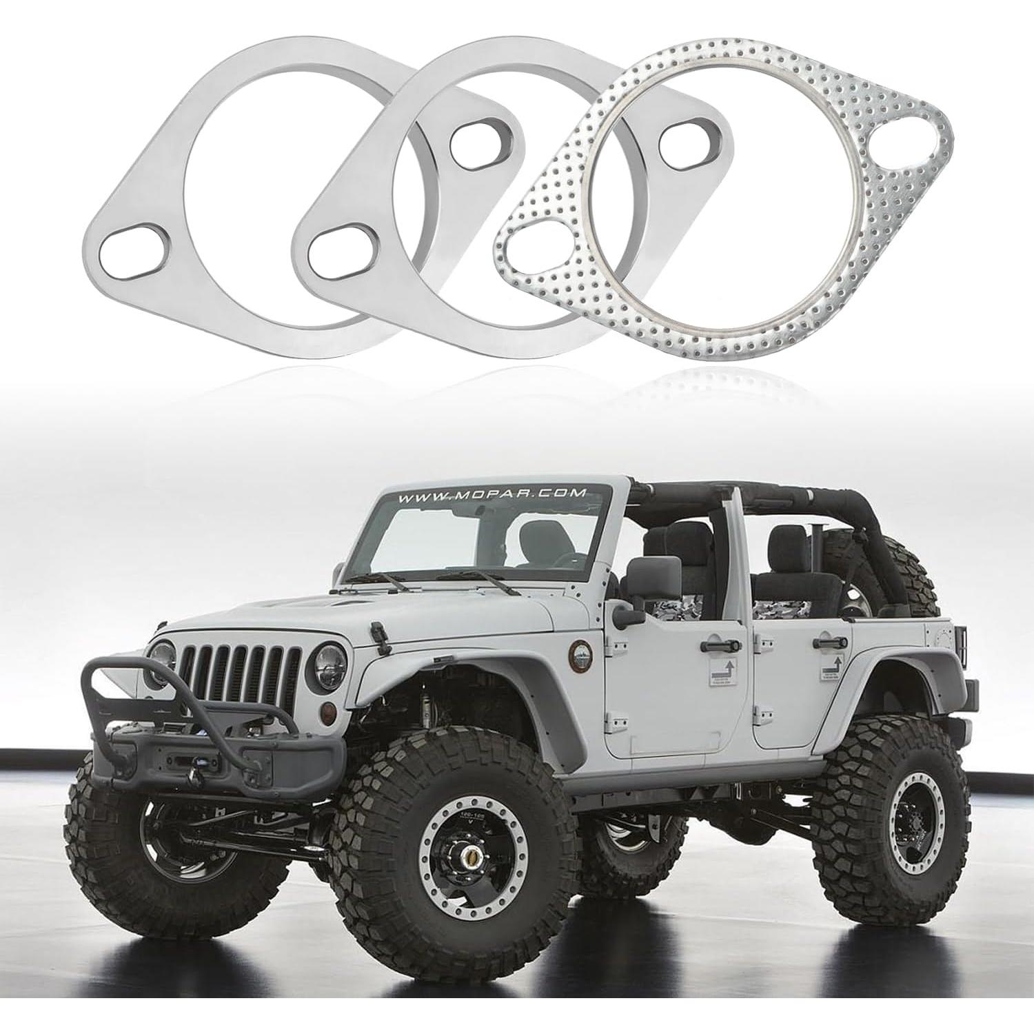 Kit de Reparación de Brida de Escape Aokdom 3" Acero Inoxidable