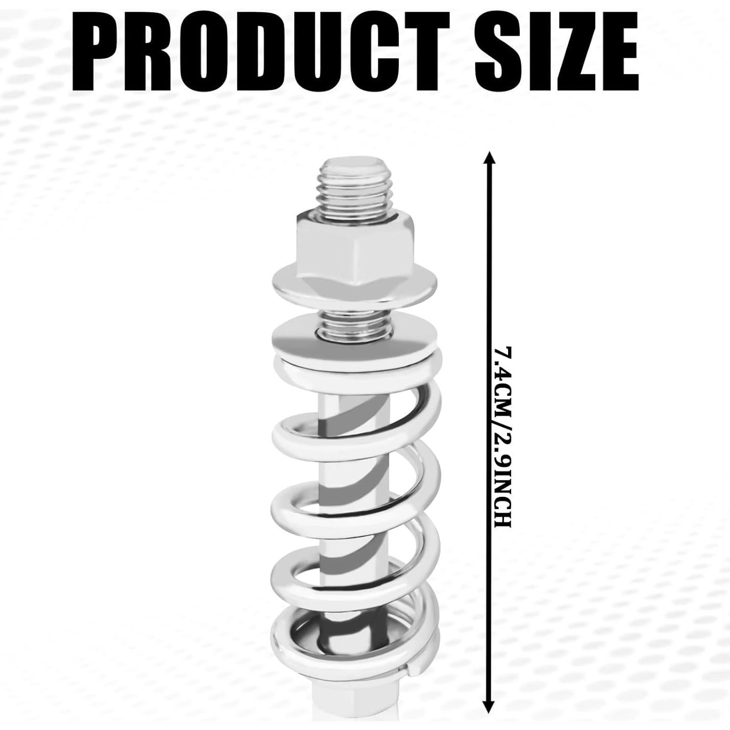 Kit de Válvula de Control de Escape HHZL 2 Pcs Universal