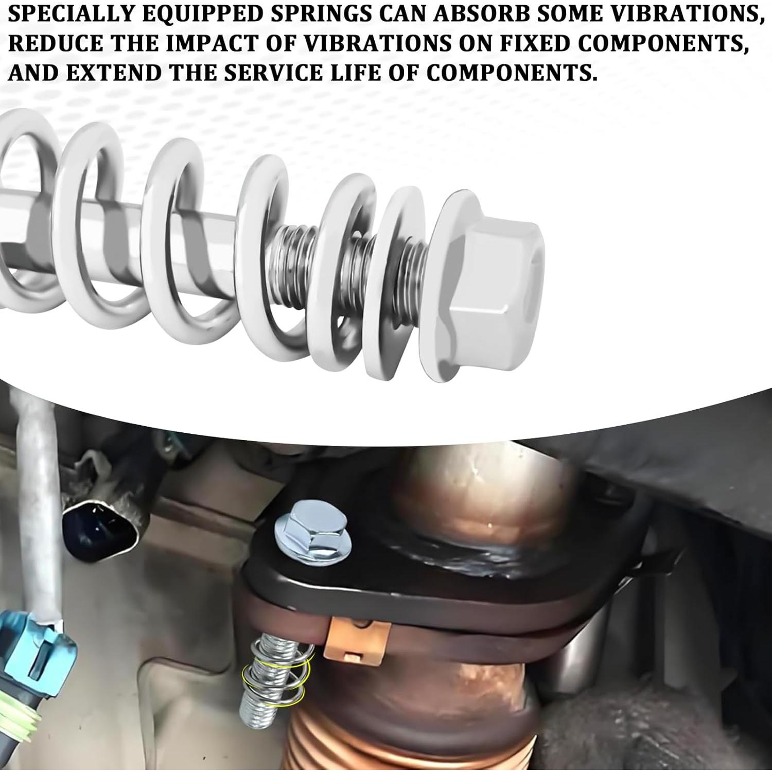 Kit de Válvula de Control de Escape HHZL 2 Pcs Universal