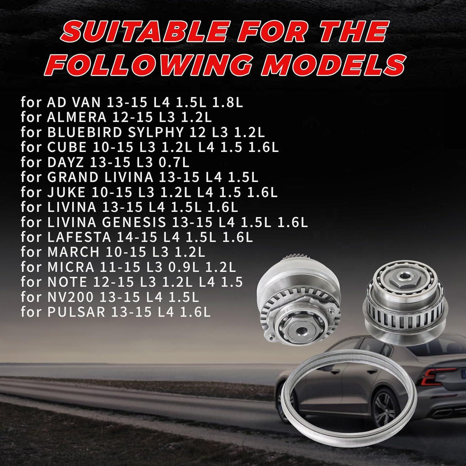 Conjunto de poleas de transmisión Noptul 29T para Nissan