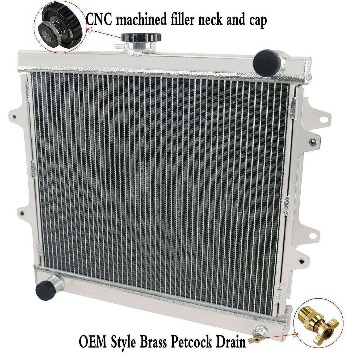 Radiador de Aluminio EGINCOOLER 3 Filas para Toyota 4Runner 2.4L