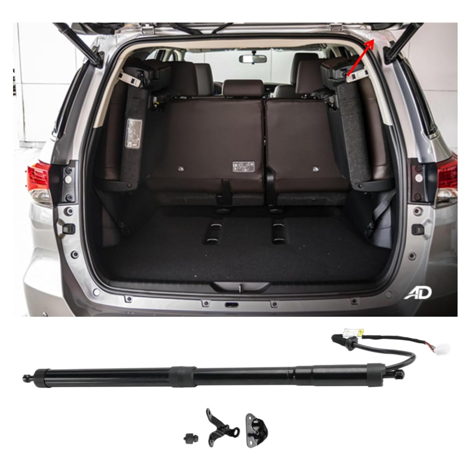 Soporte de Elevación del Portón Trasero Derecho FCBJX Toyota Fortuner 2015-2020