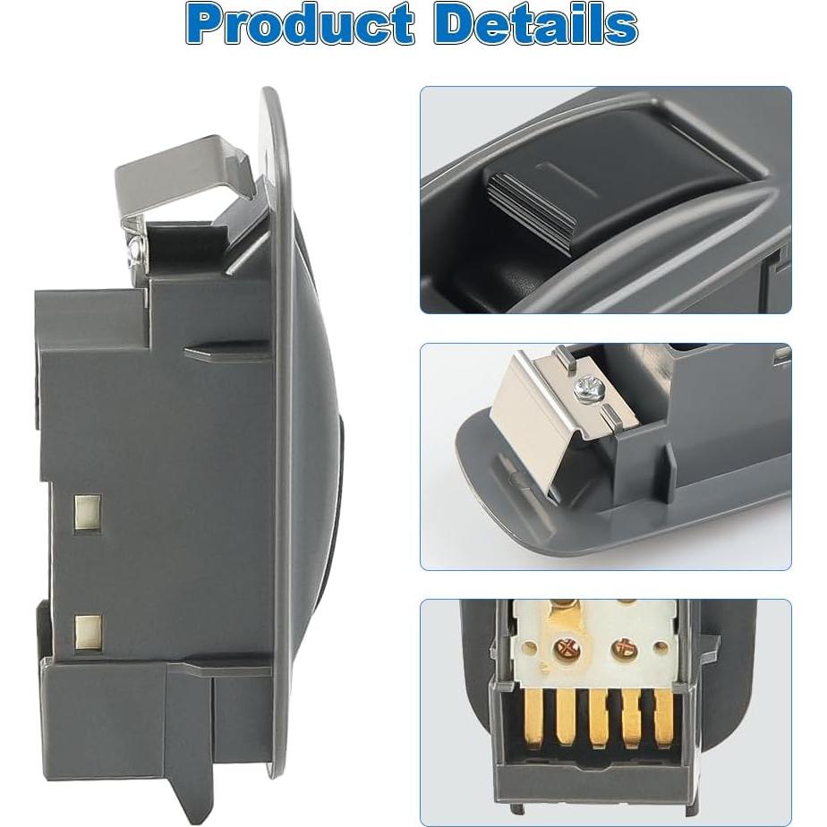 Interruptor de Ventana Trasera WMPHE para Toyota Tacoma 2005-2012