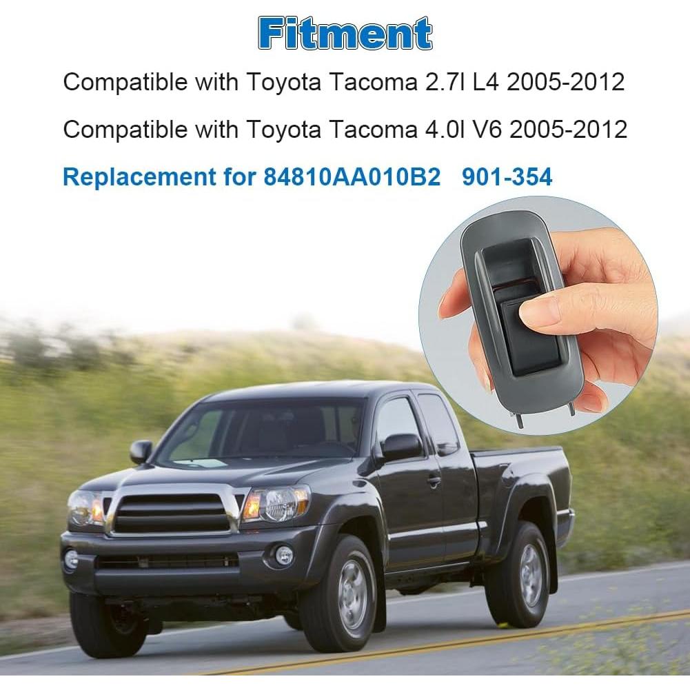 Interruptor de Ventana Trasera WMPHE para Toyota Tacoma 2005-2012
