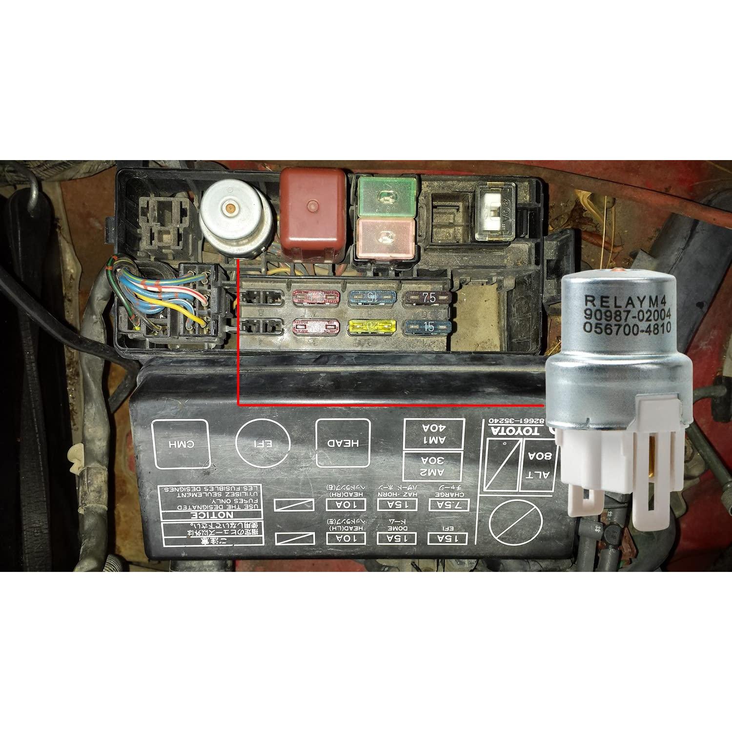 Relé Multi Propósito 12V 22A Aeola para Toyota y Lexus