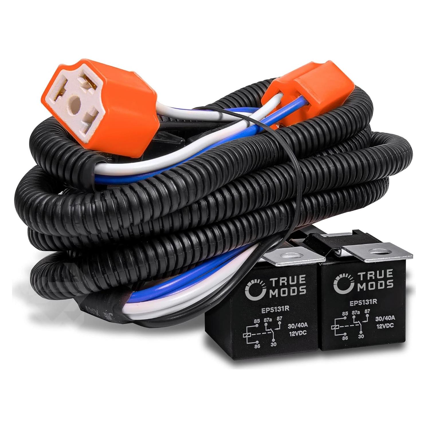 Arnés de Cableado H4 True Mods para Faro LED Universal