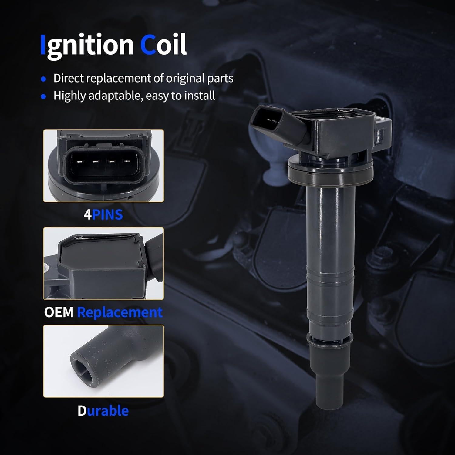 Bobina de Encendido OXCANO UF495 Compatible Lexus Toyota