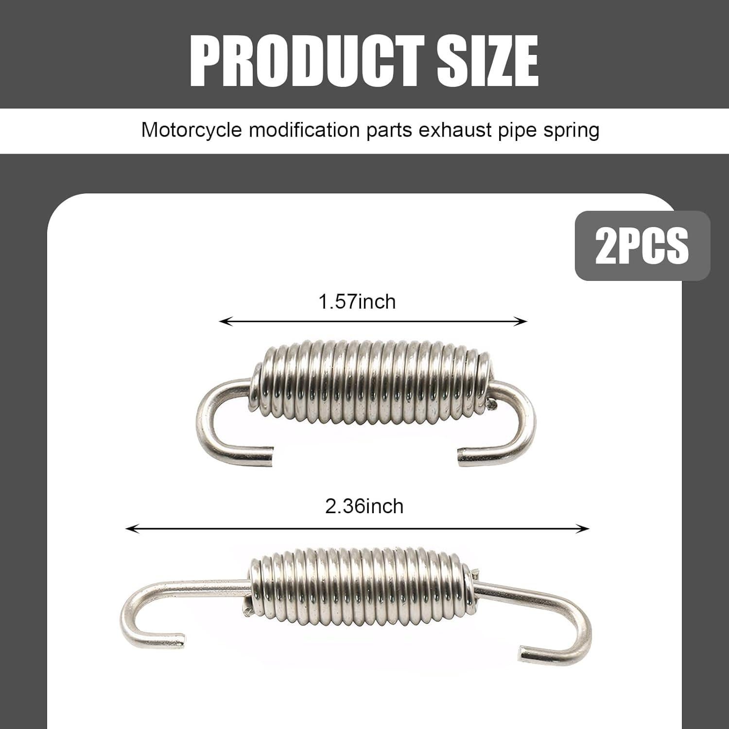 Gancho de Resorte Acero Inoxidable Jokormo 2 PCS Universal