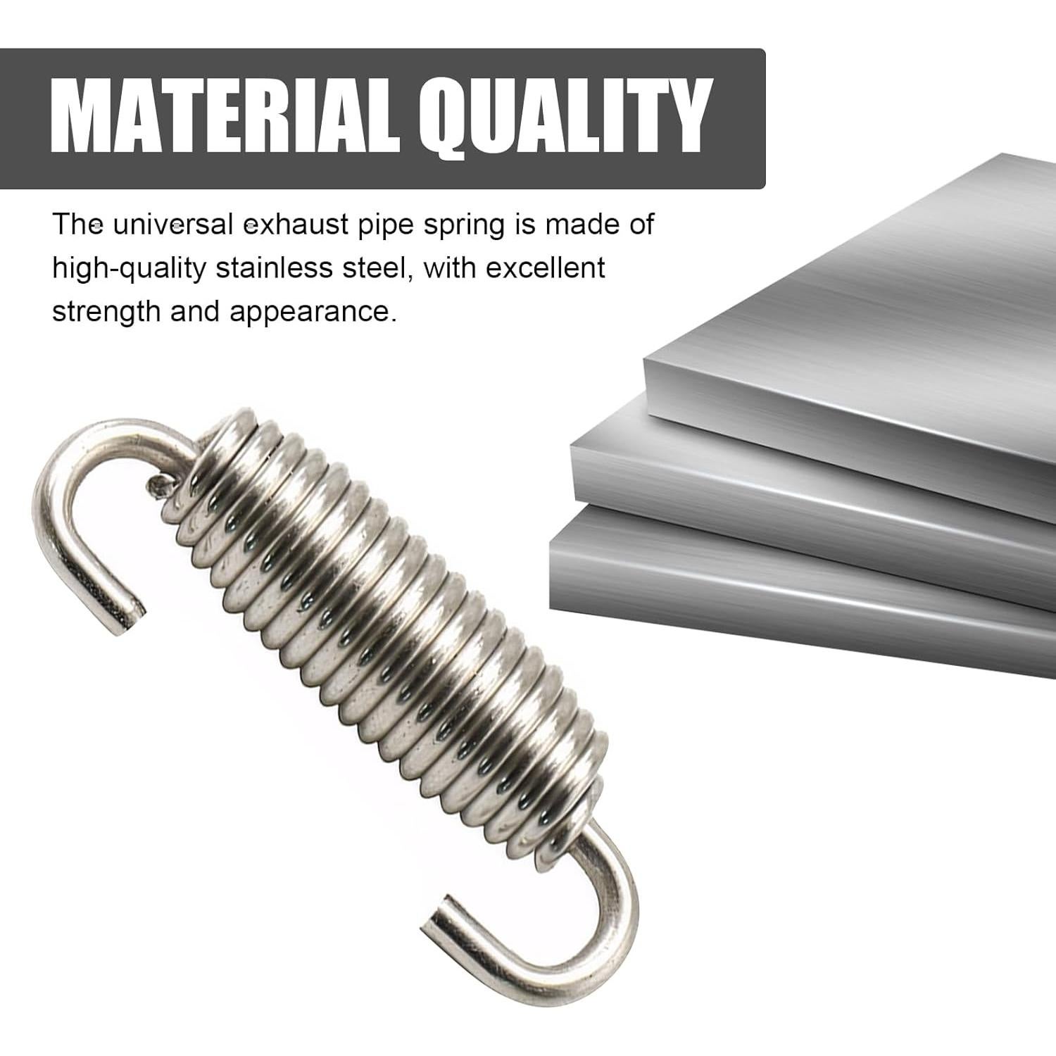 Gancho de Resorte Acero Inoxidable Jokormo 2 PCS Universal