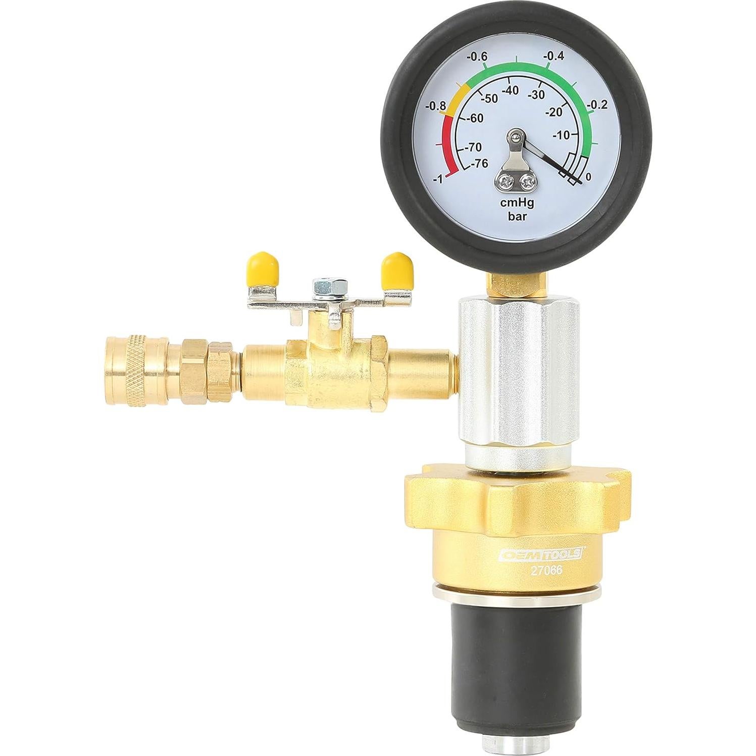 Kit de Rellenador de Refrigerante OEMTOOLS 27066 con 3 Adaptadores