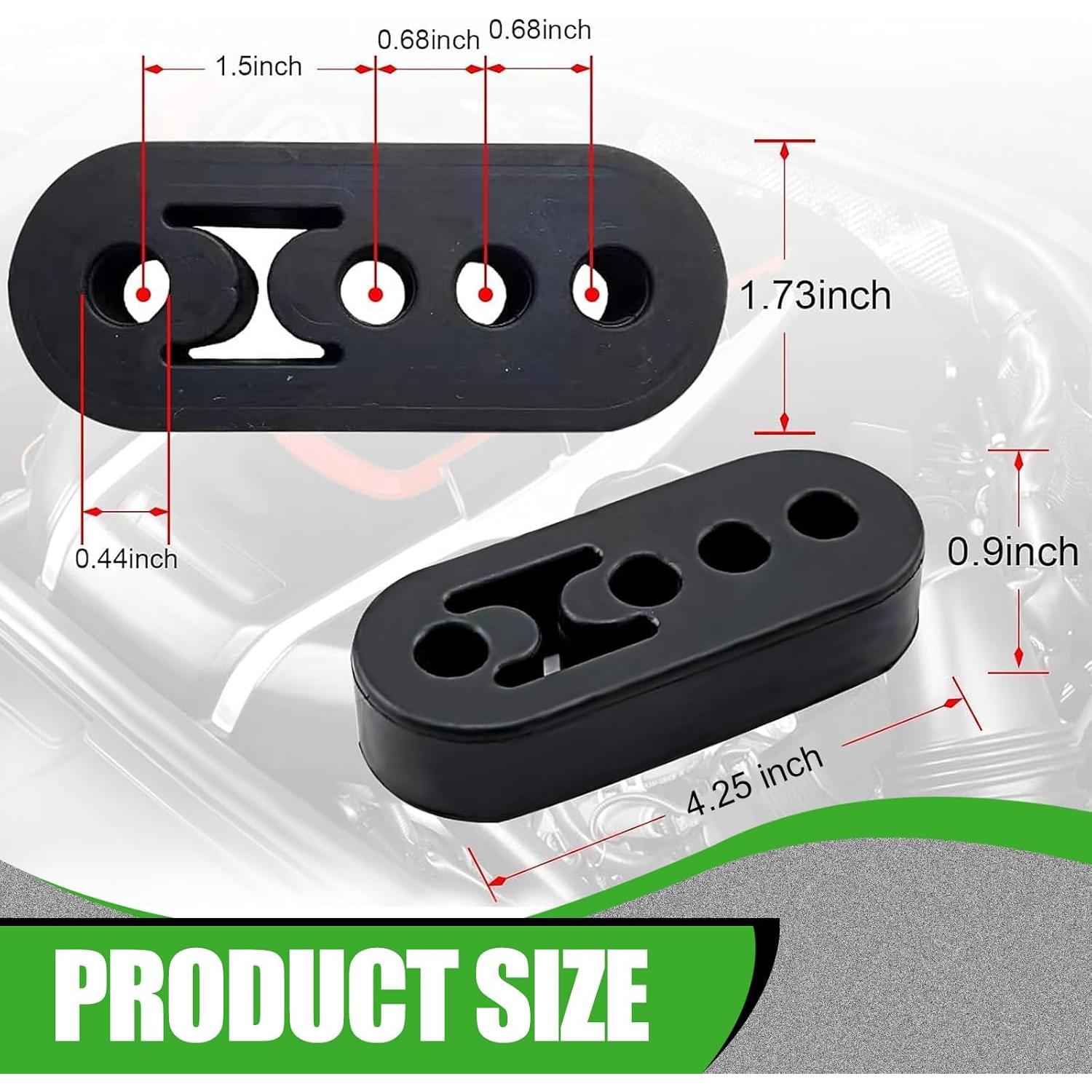 Gancho de Tubo de Escape de Coche Flygun 2 PCS Ajustable