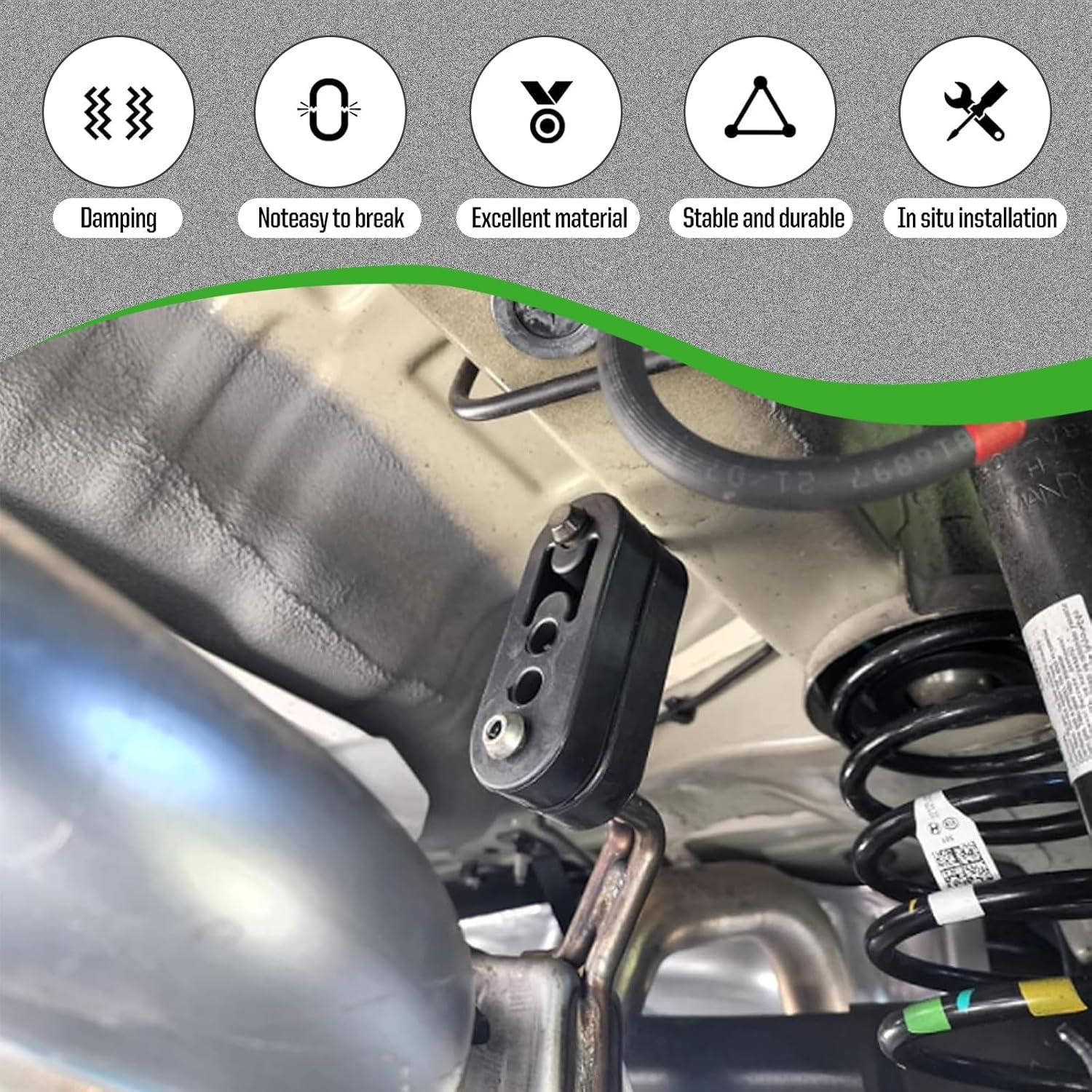 Gancho de Tubo de Escape de Coche Flygun 2 PCS Ajustable