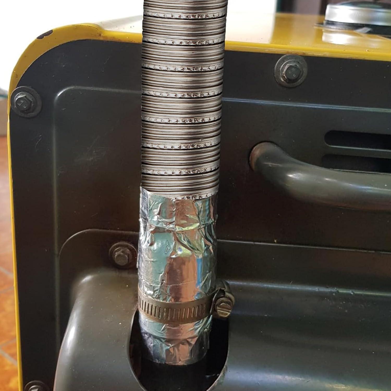 Tubería Flexible de Escape Figpade 39.37 cm Acero Inoxidable