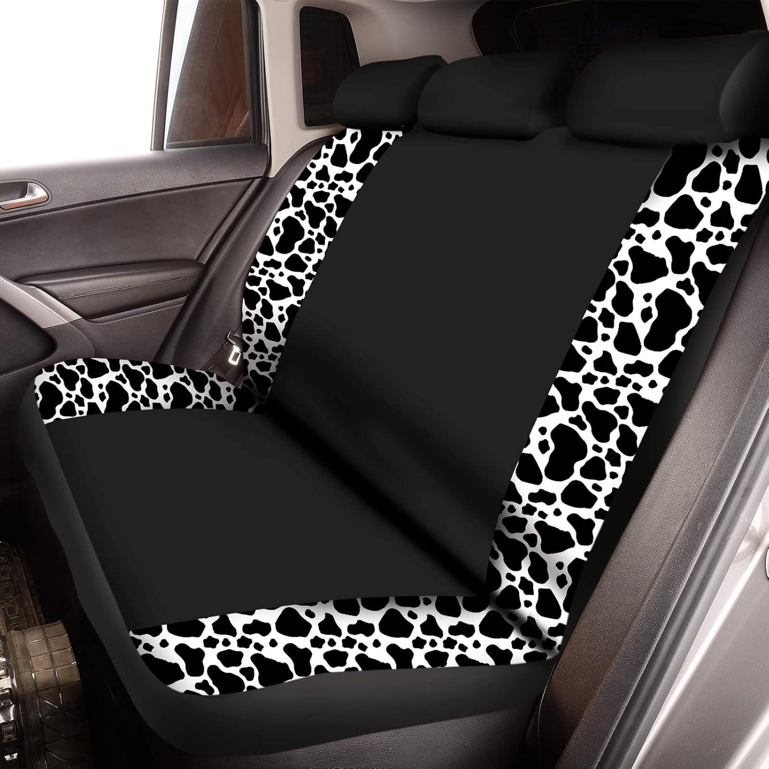 Conjunto Completo de Accesorios de Coche Frienda Estampado Vaca