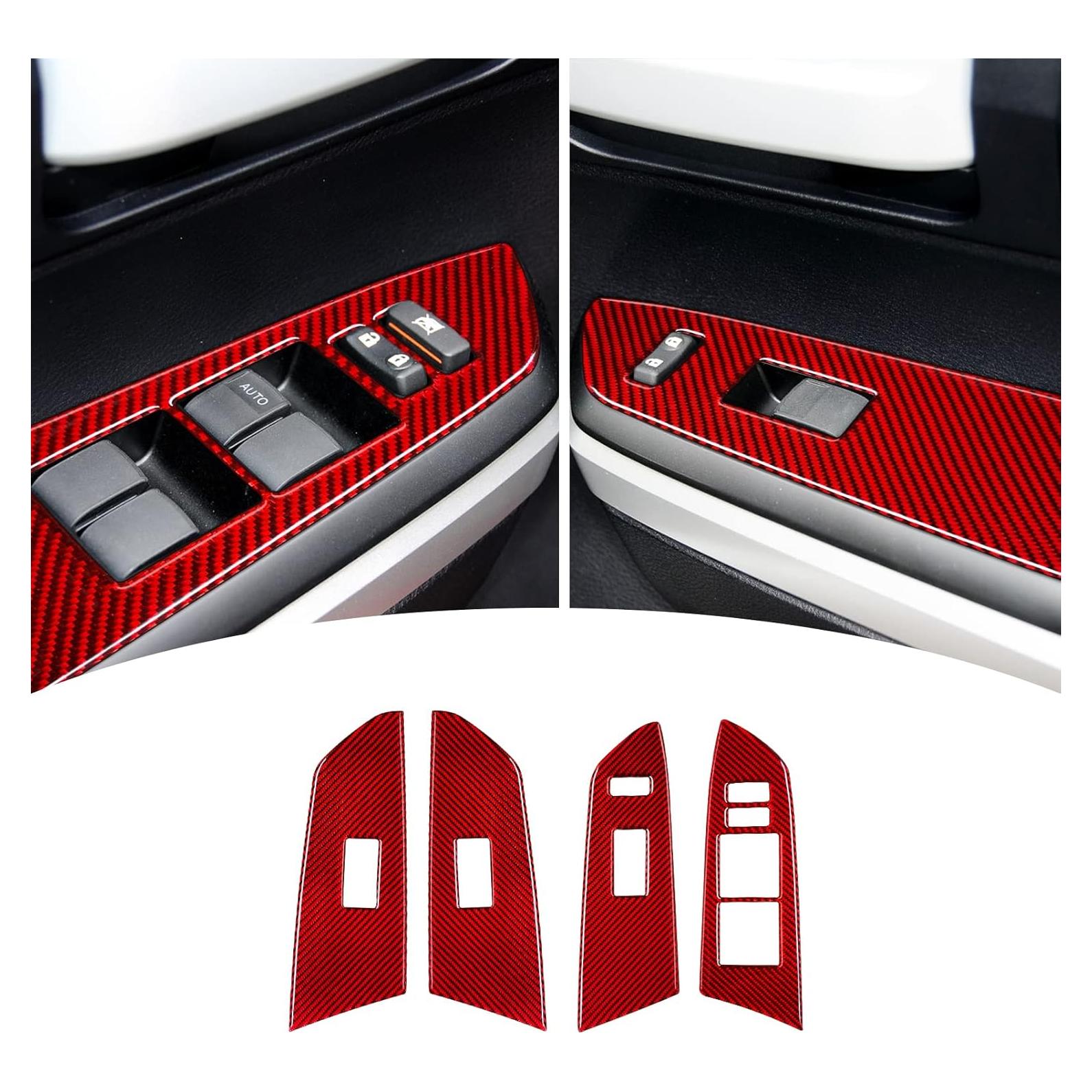 Calcomanía de fibra de carbono Bilisin para Toyota Tundra 2014-2018