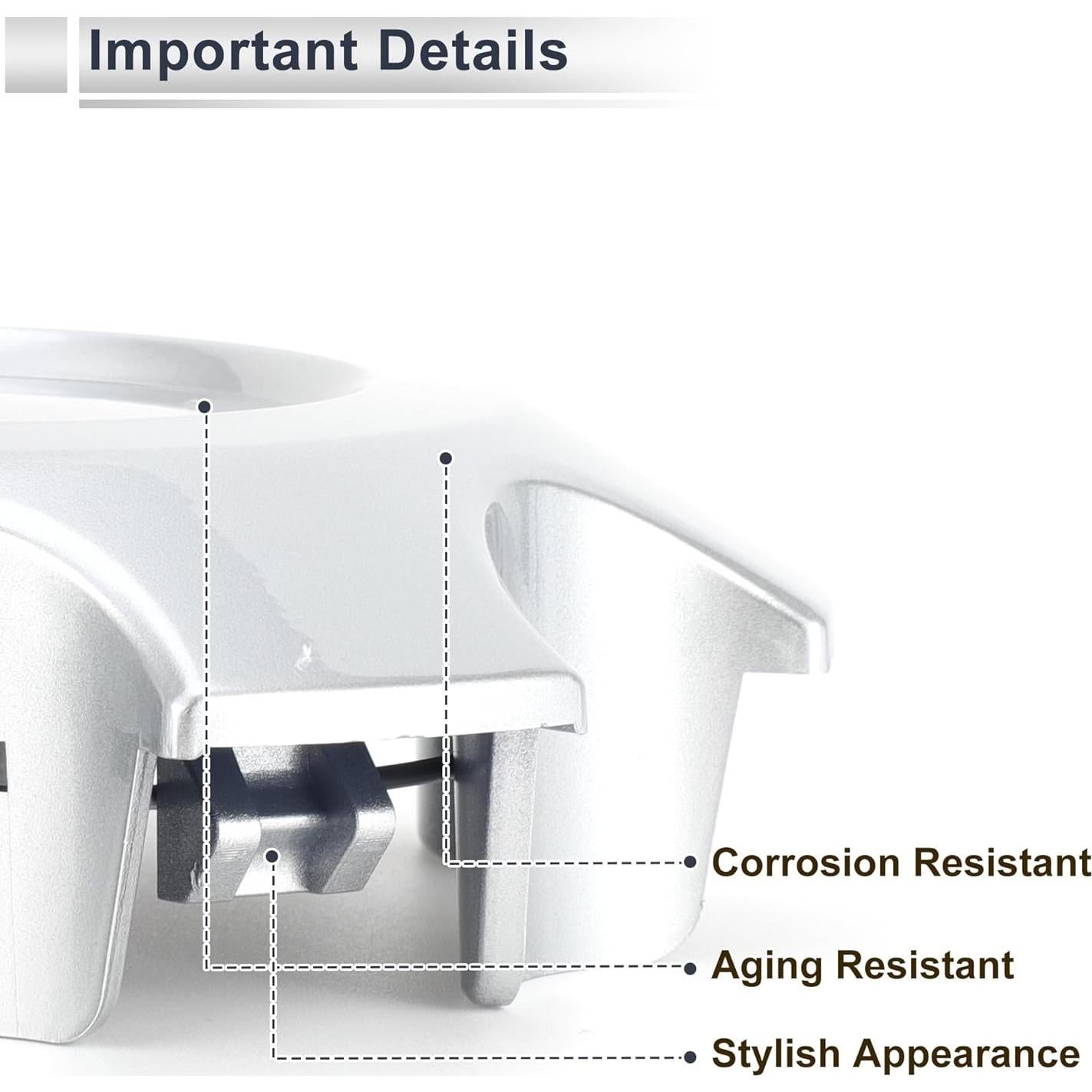 Tapas de Centro de Rueda RATCHROLL para Toyota Hilux 2011-2015 - 4 Pcs