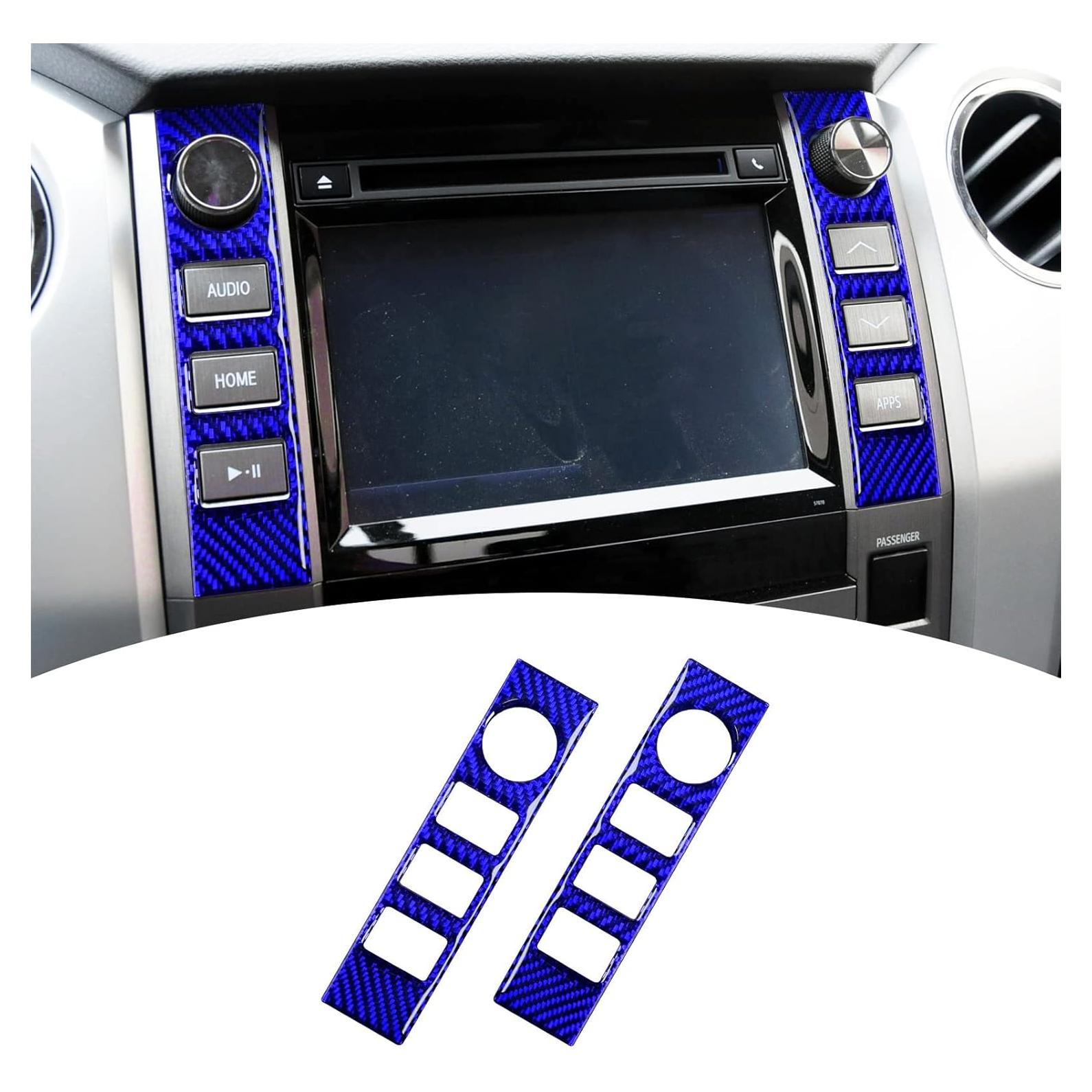 Decoración de Fibra de Carbono Bilisin para Toyota Tundra 2014-2018