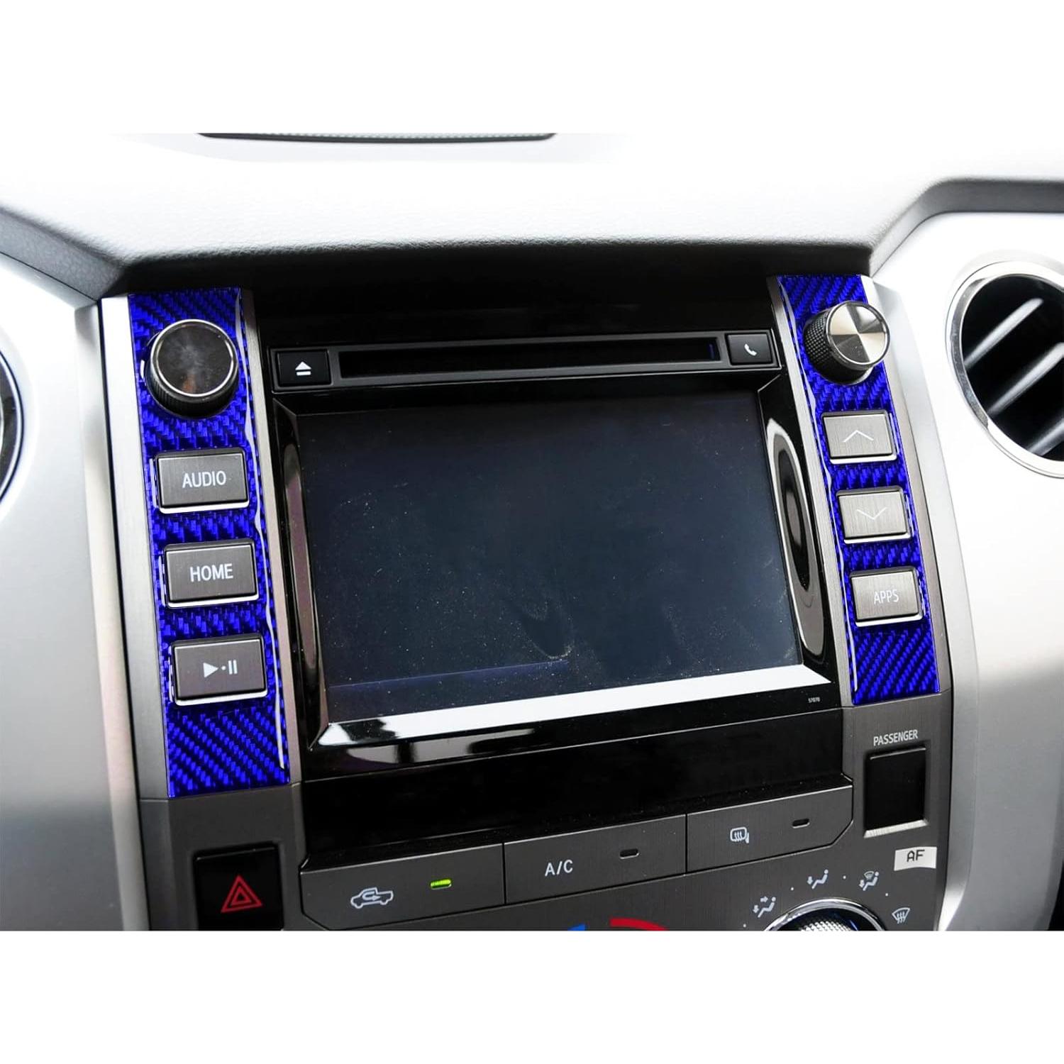 Decoración de Fibra de Carbono Bilisin para Toyota Tundra 2014-2018