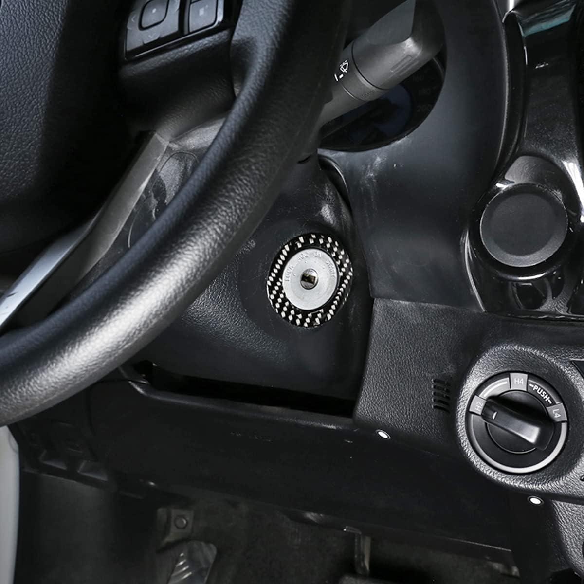 Anillo de Recorte de Llave Toyota Hilux 2015-2021 Fibra Carbono
