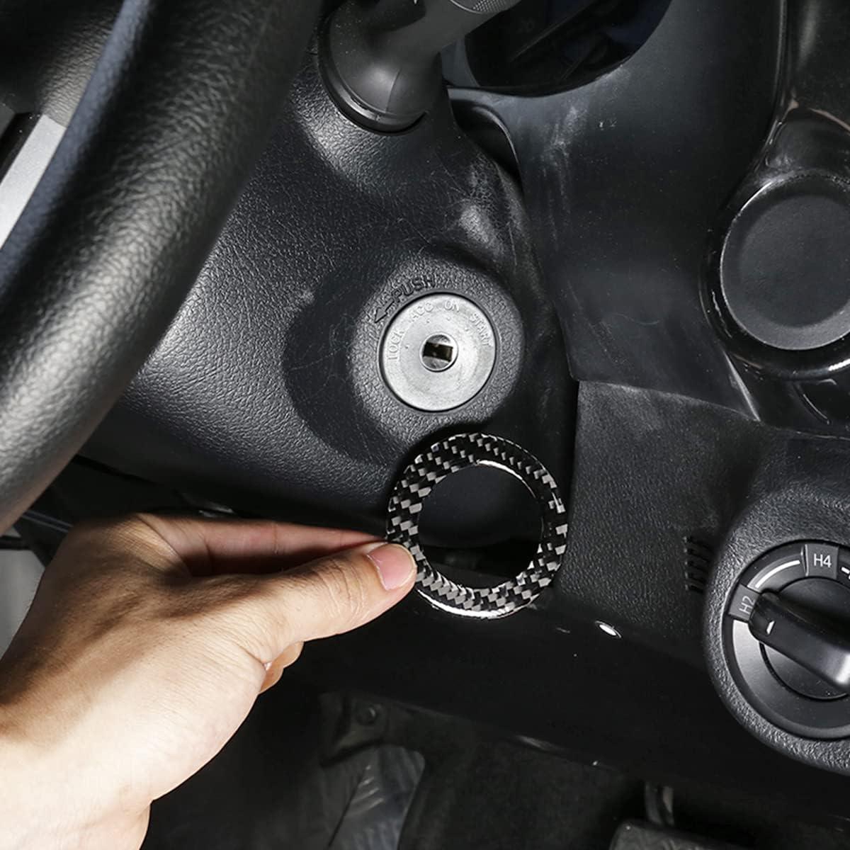 Anillo de Recorte de Llave Toyota Hilux 2015-2021 Fibra Carbono
