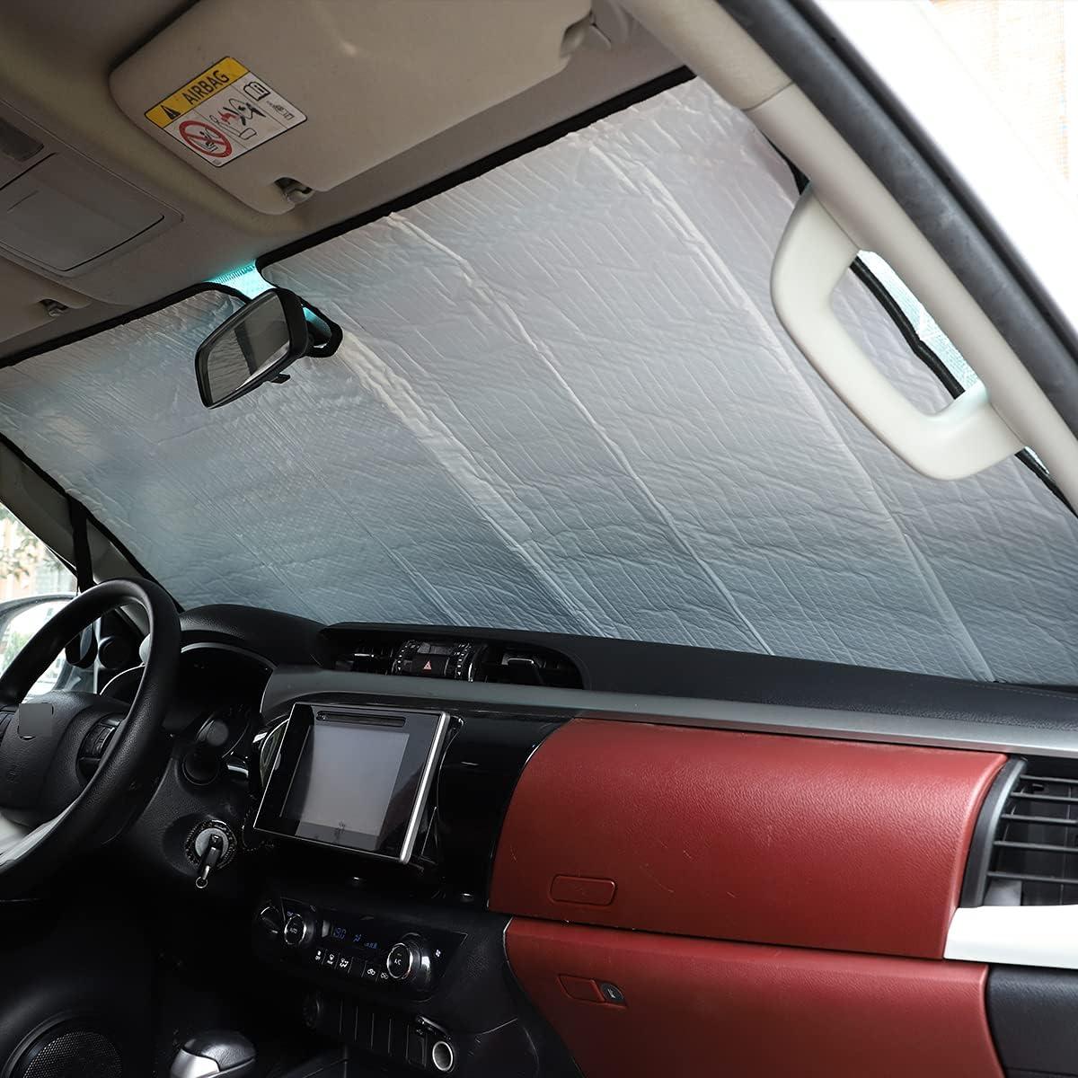 Protector Solar Plegable CHEAYAR para Parabrisas Toyota Hilux 2015-2022