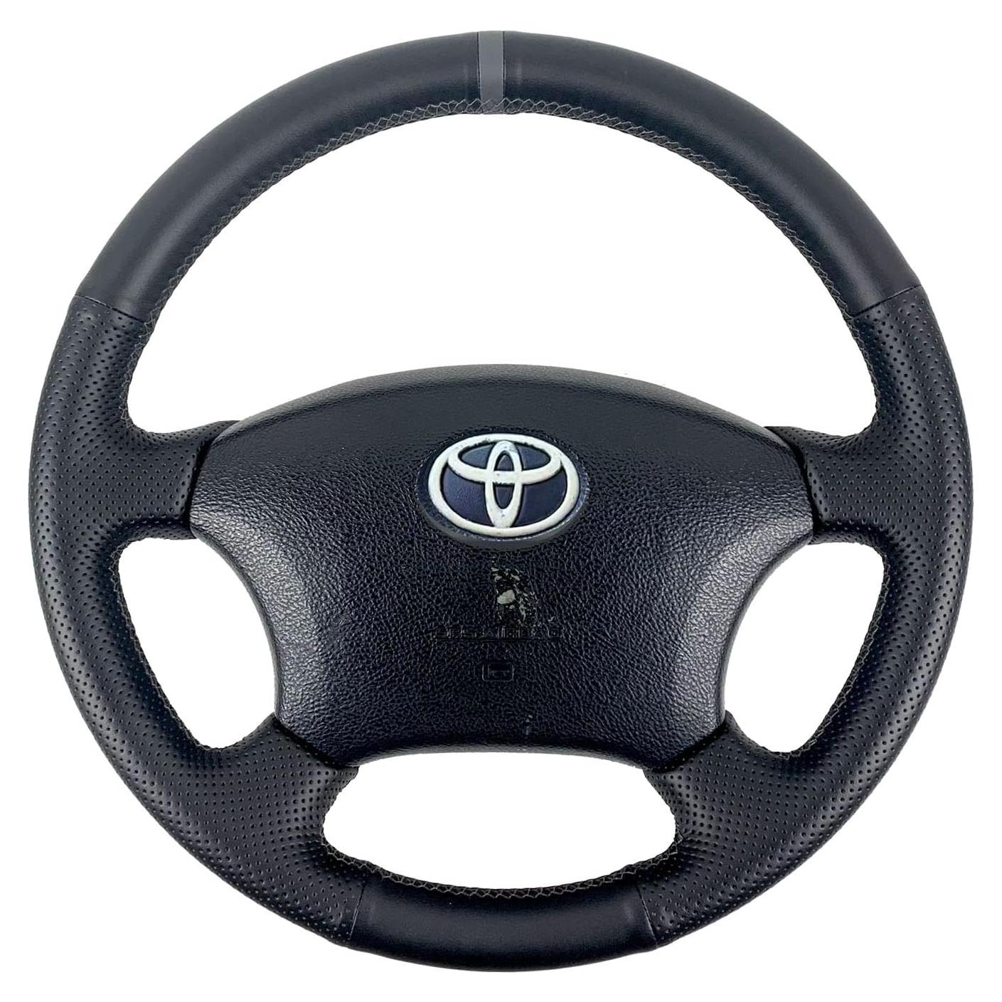 Cubierta de Volante de Cuero Aohua para Toyota 2003-2011