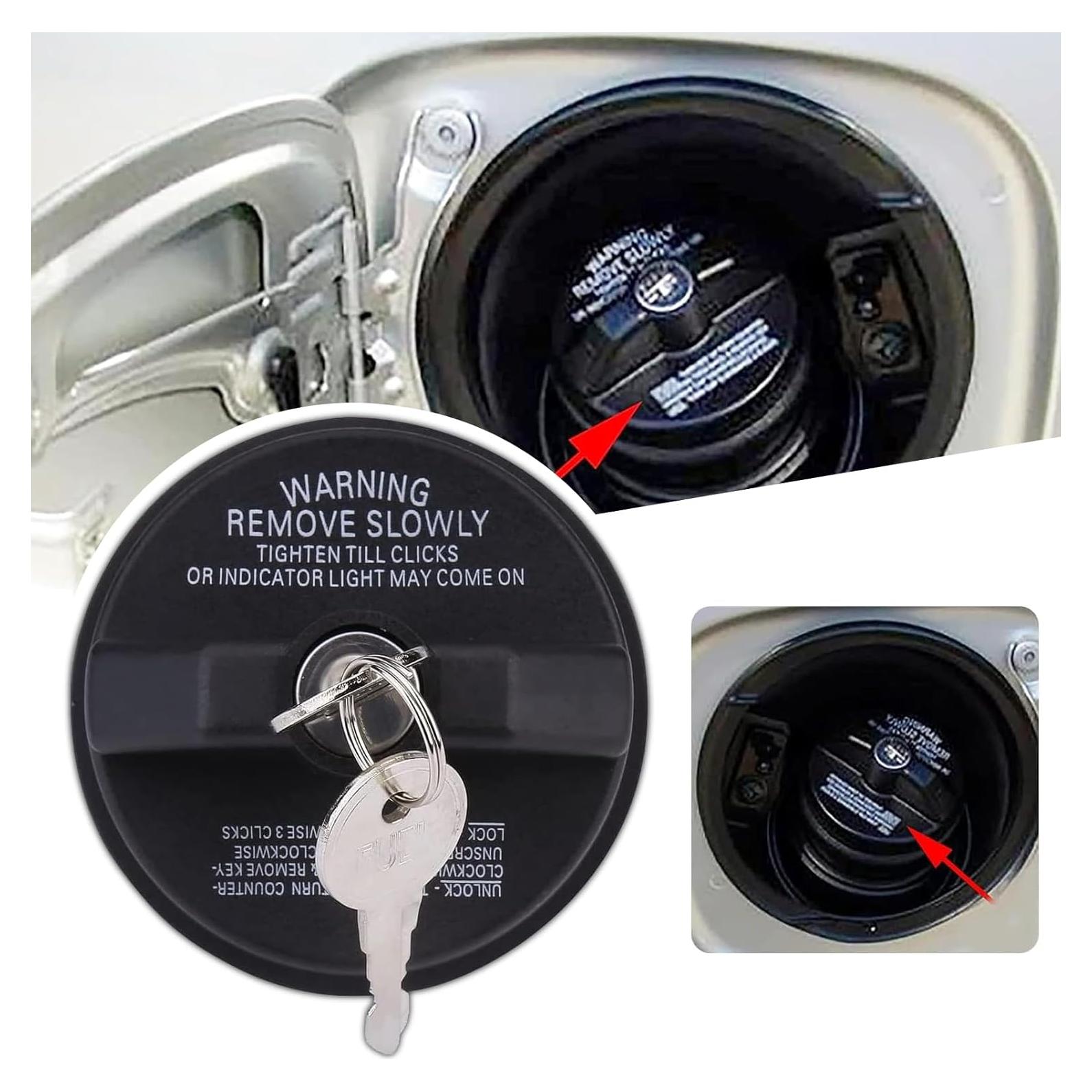 Cerradura de Tanque de Combustible UGSHY UGRYXG919BL-1PS Negro