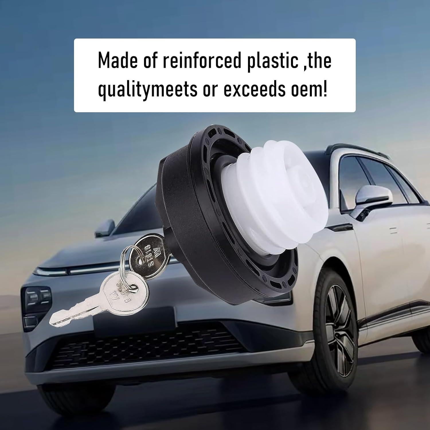 Cerradura de Tanque de Combustible UGSHY UGRYXG919BL-1PS Negro