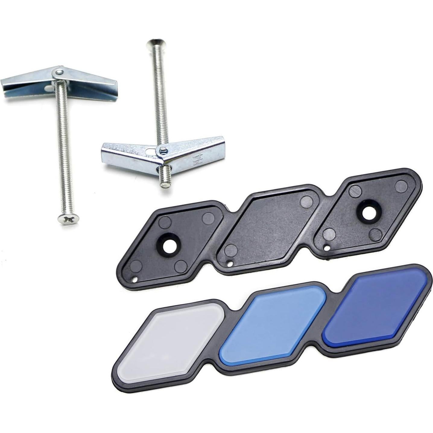 Insignia de Rejilla Retro iJDMTOY 3 Colores para Toyota