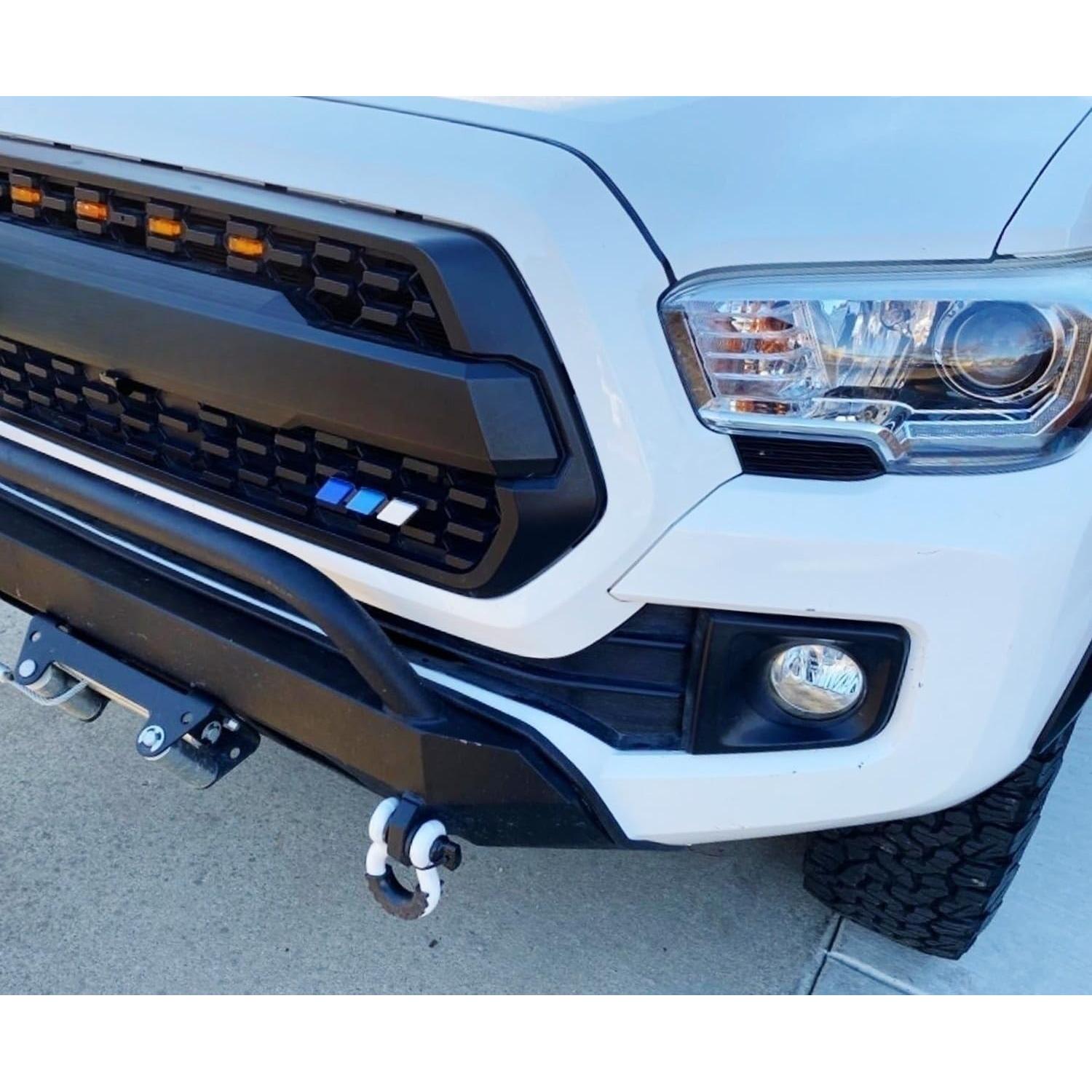 Insignia de Rejilla Retro iJDMTOY 3 Colores para Toyota