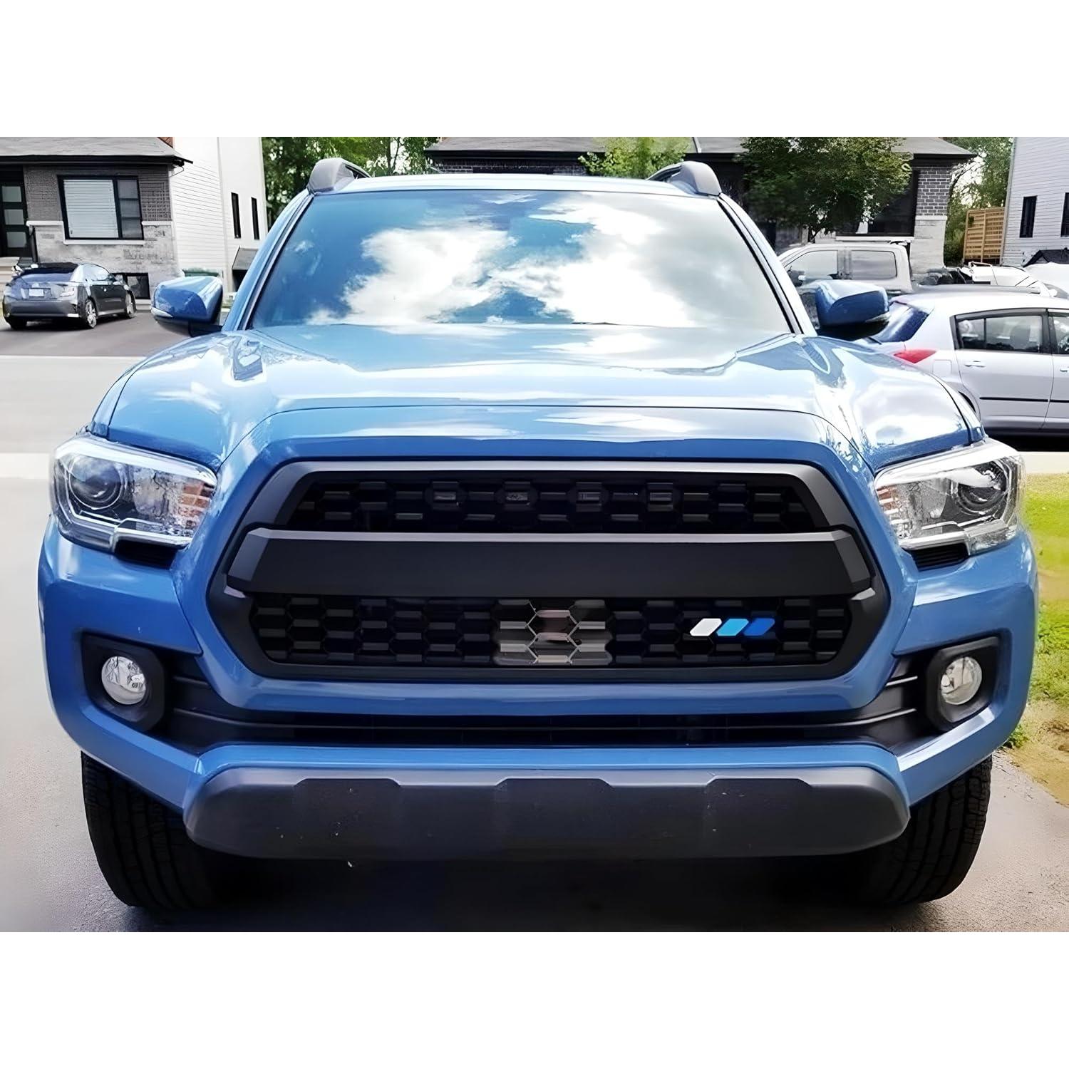 Insignia de Rejilla Retro iJDMTOY 3 Colores para Toyota