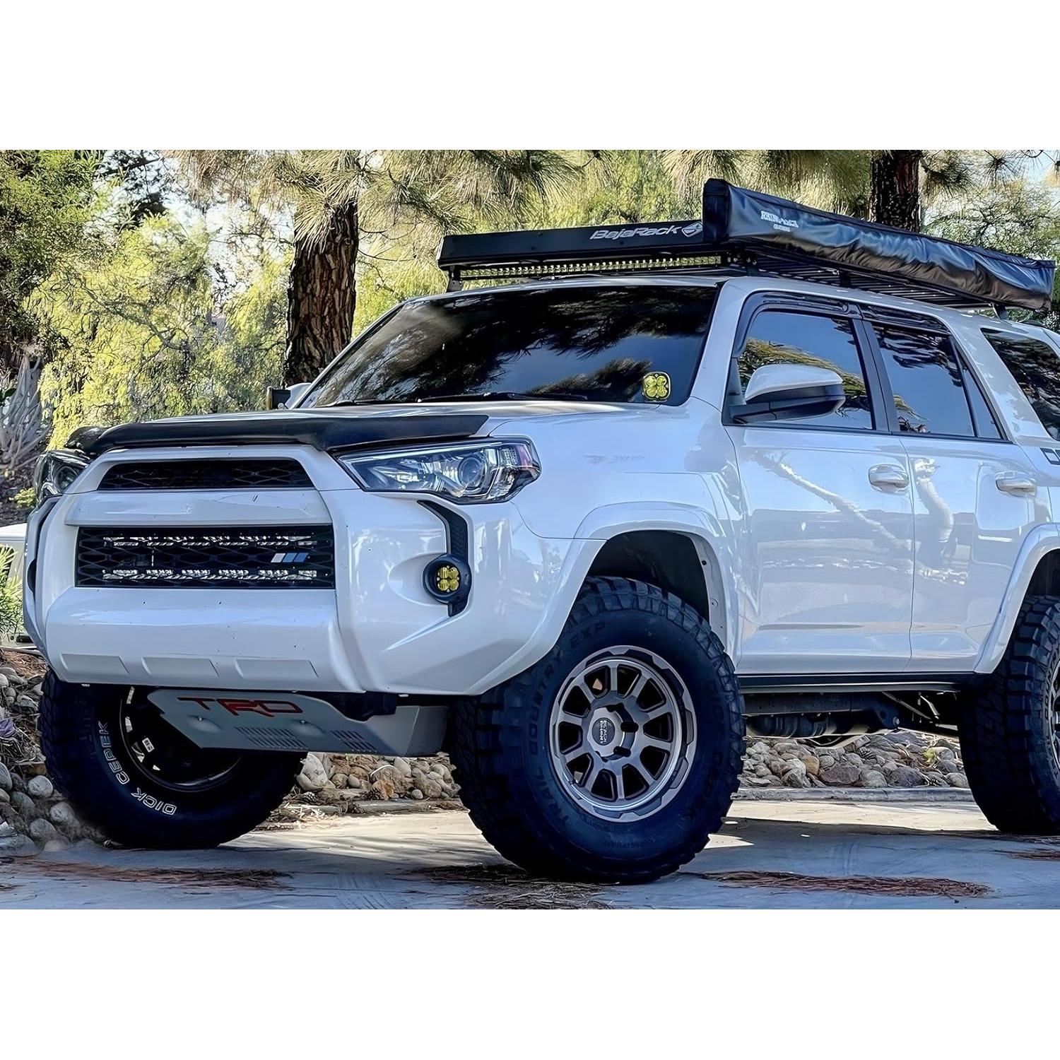 Insignia de Rejilla Retro iJDMTOY 3 Colores para Toyota