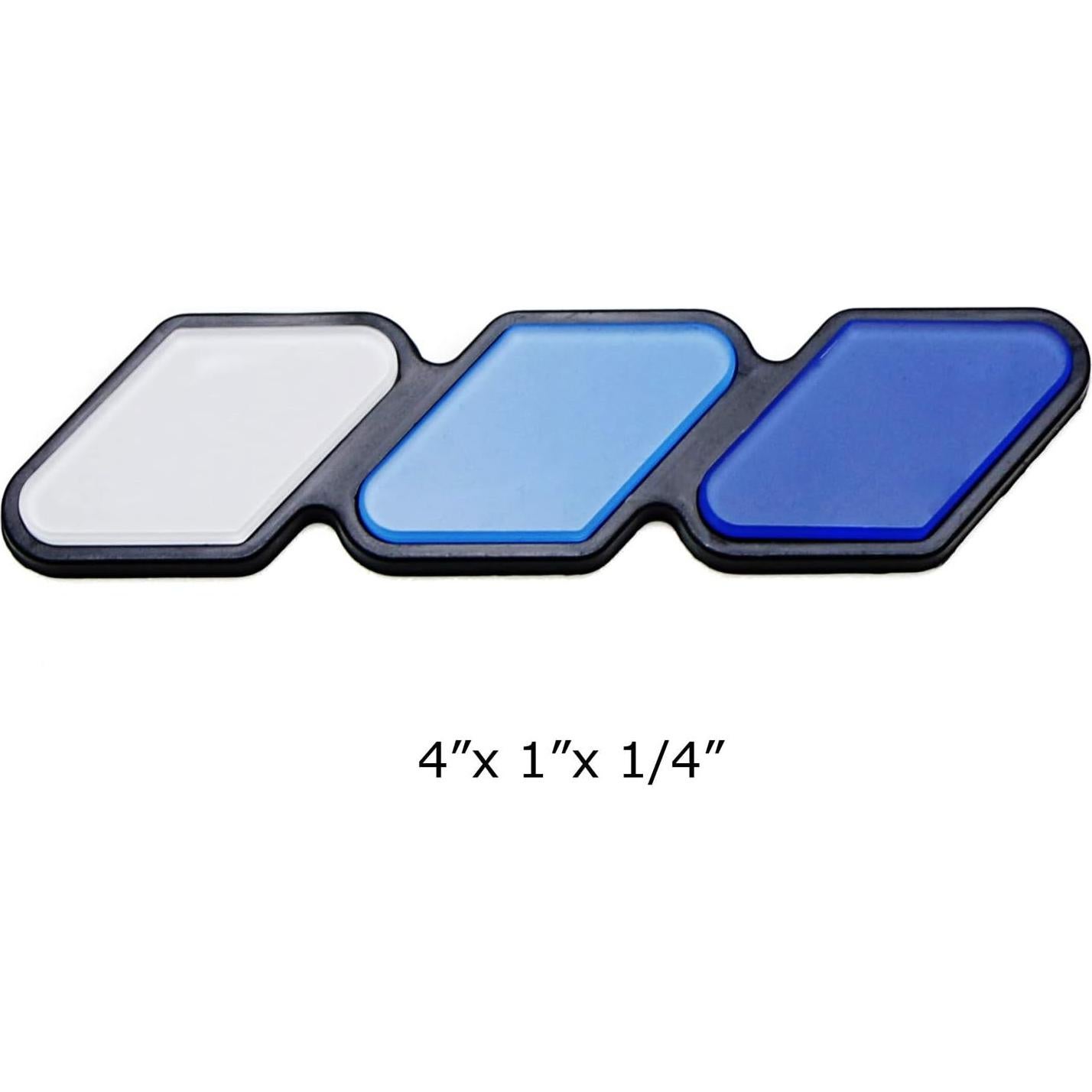 Insignia de Rejilla Retro iJDMTOY 3 Colores para Toyota