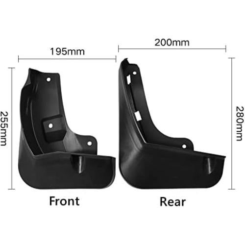 Kit de Guardabarros TOPGRIL para Toyota Venza 2021-2024 - 4 Piezas