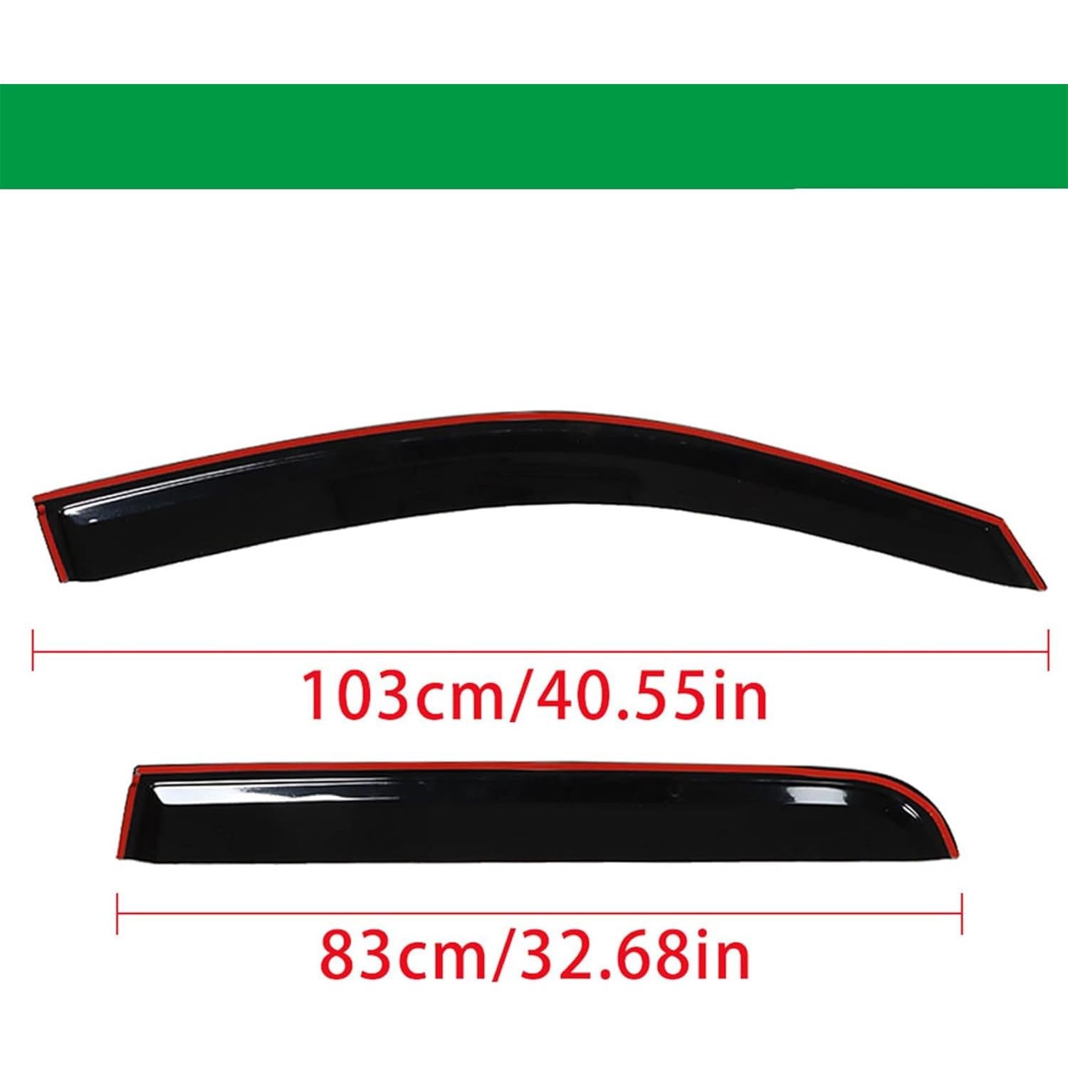 Deflectores de Ventana Nurniacl para Hilux 2005-2015 - 4 Pcs