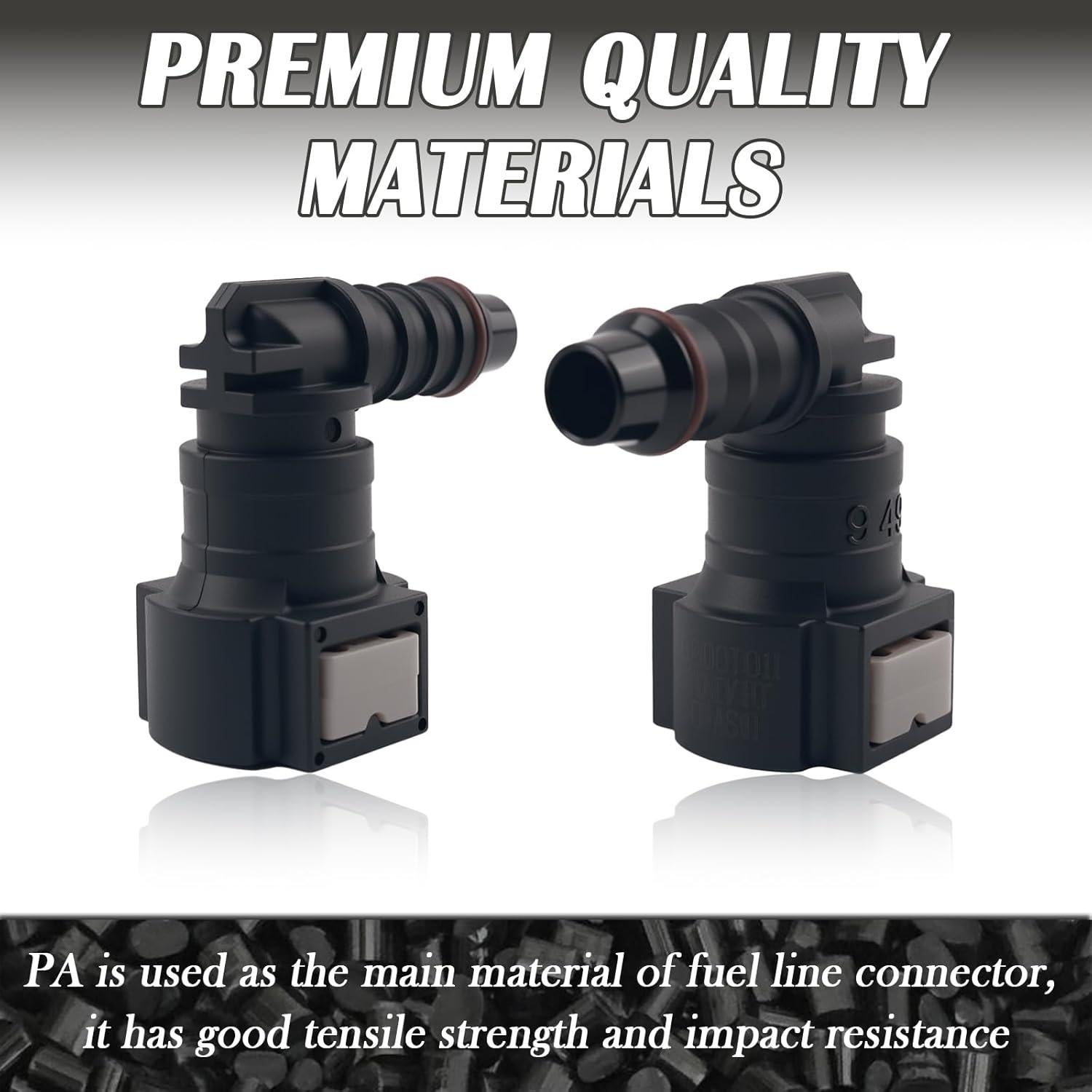 Conector de Línea de Combustible YGDMD 9.49-ID8 2PCS