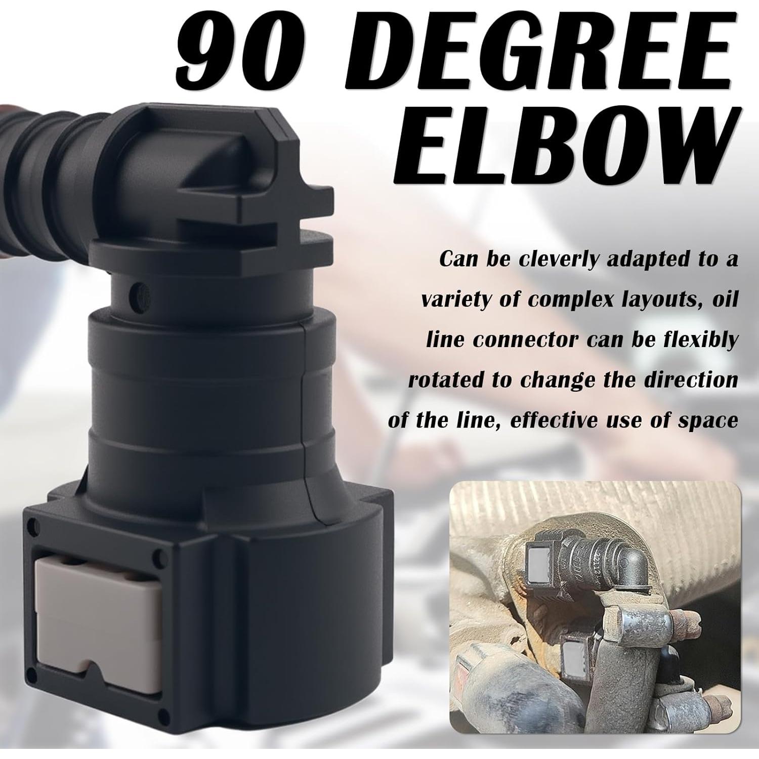 Conector de Línea de Combustible YGDMD 9.49-ID8 2PCS