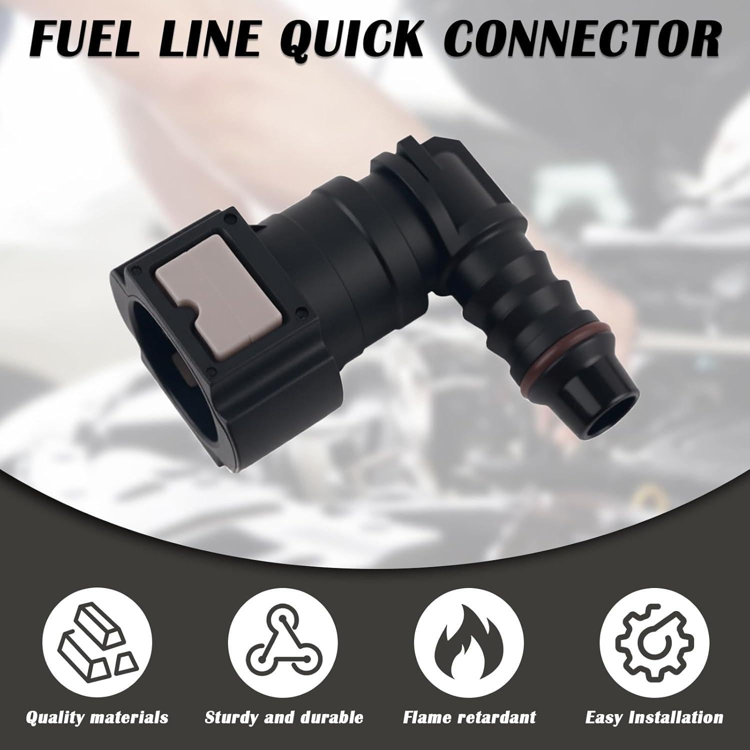 Conector de Línea de Combustible YGDMD 9.49-ID8 2PCS