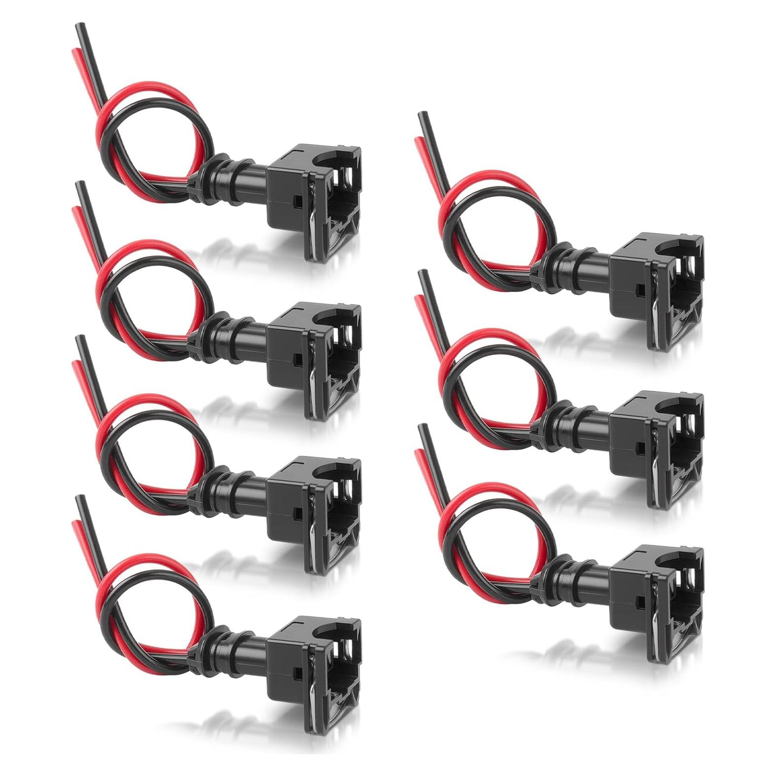 Conector de inyector de combustible Carbhub EV1-8 - 8 Pcs