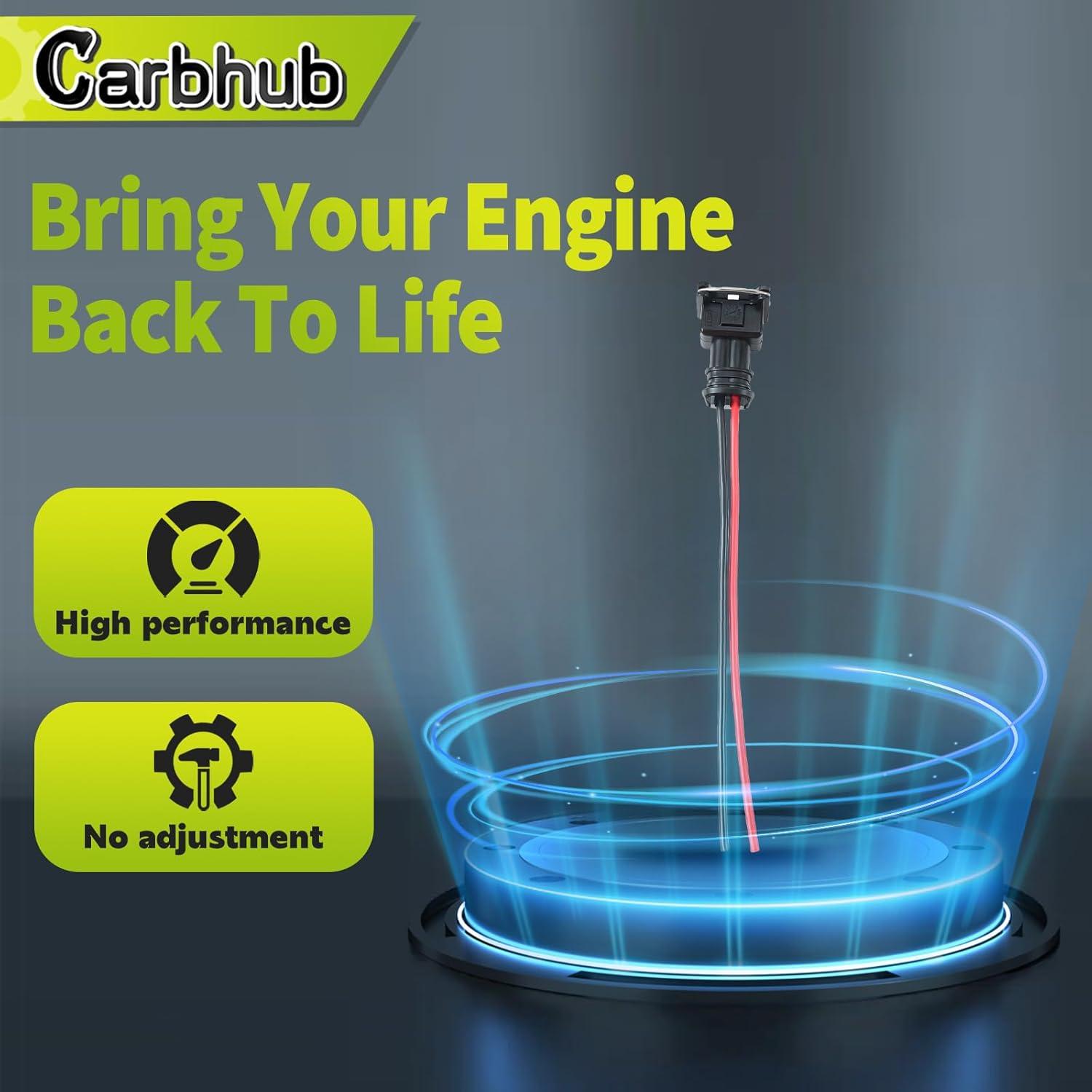 Conector de inyector de combustible Carbhub EV1-8 - 8 Pcs