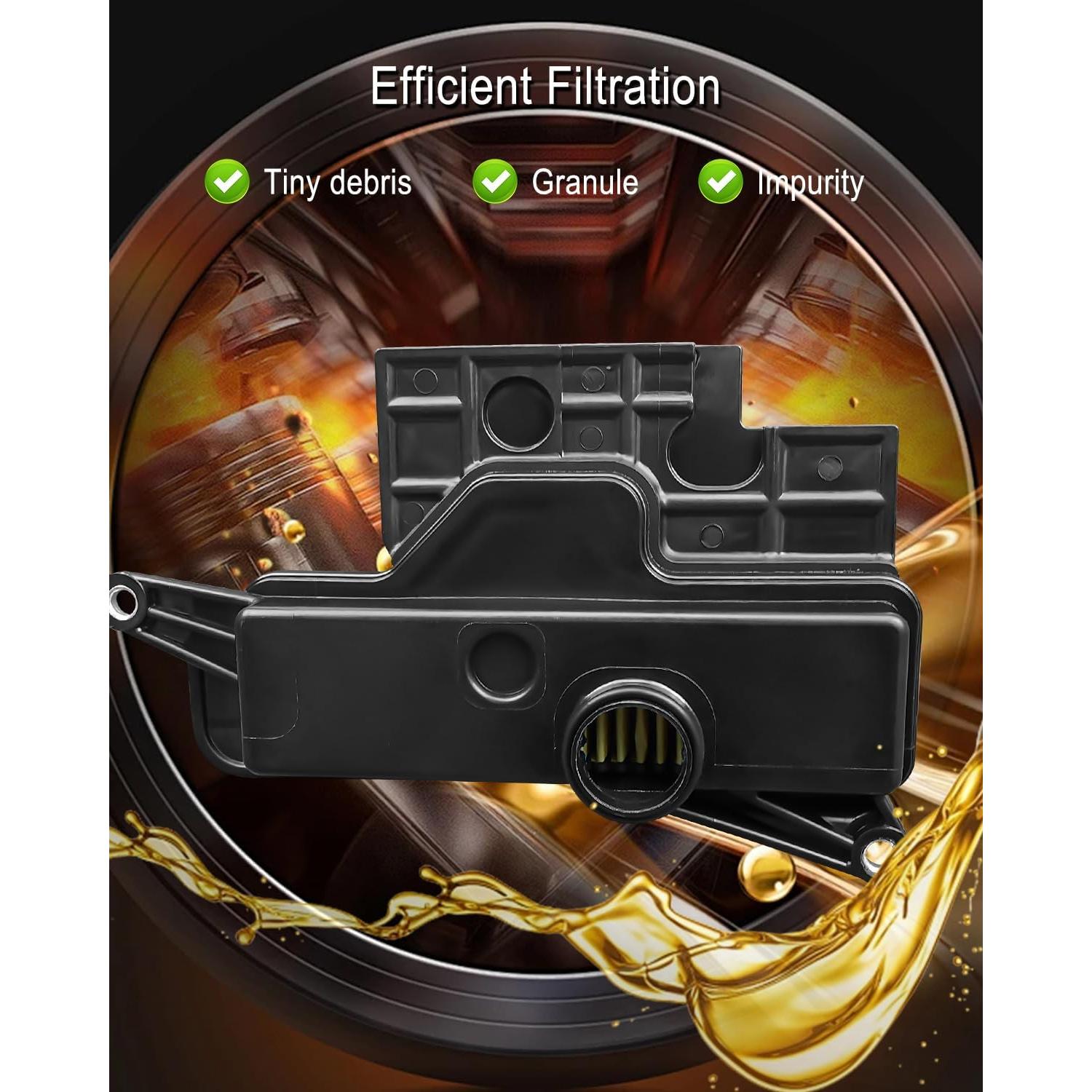 Kit de Filtro de Transmisión Automática HUQUZN para Toyota