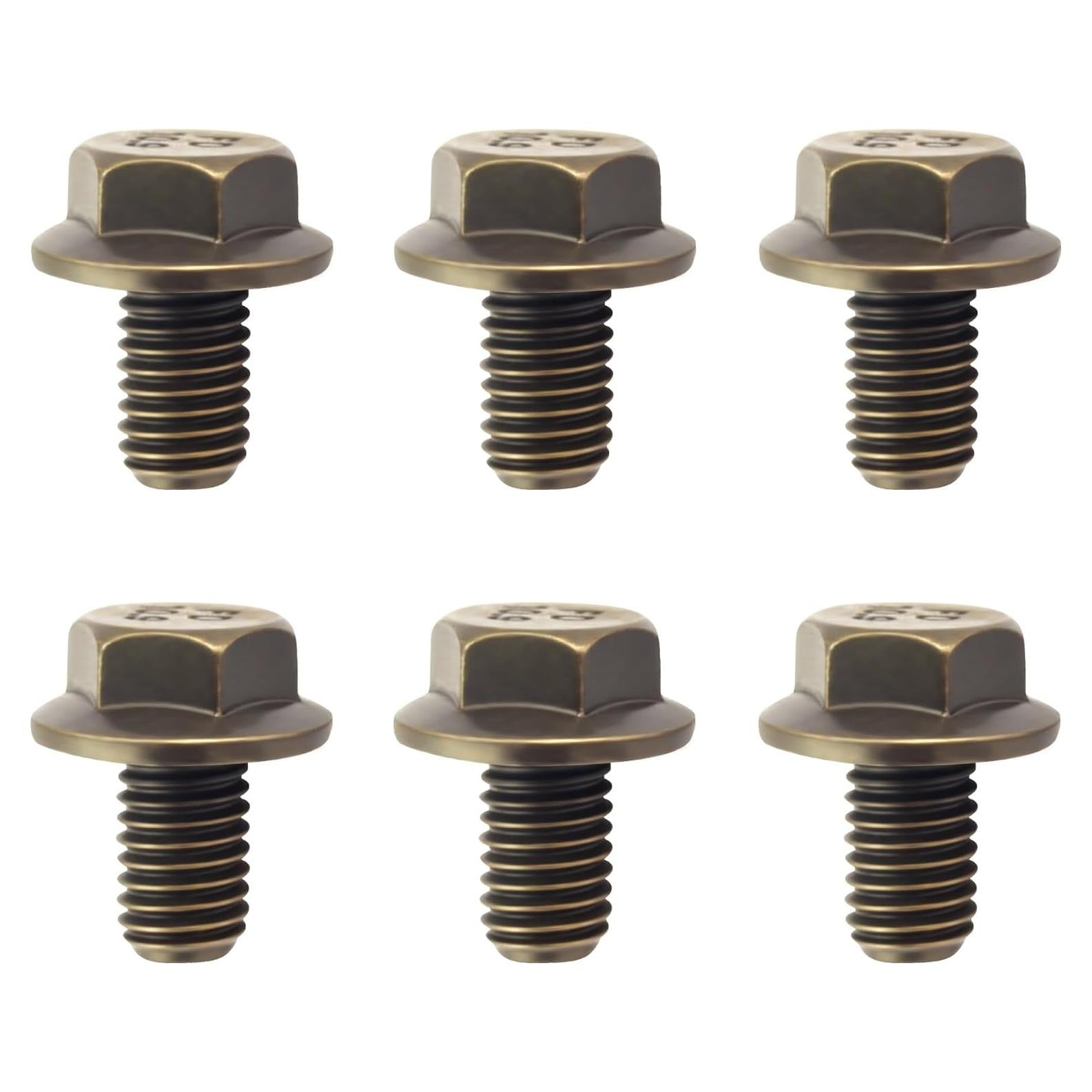 Tornillos de Convertidor de Par IHOTDER M10-1.5x16 mm 6PCS