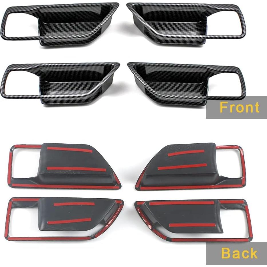 Cubiertas de Mango Interior CHICHENKJ para Toyota Highlander 2020-2023