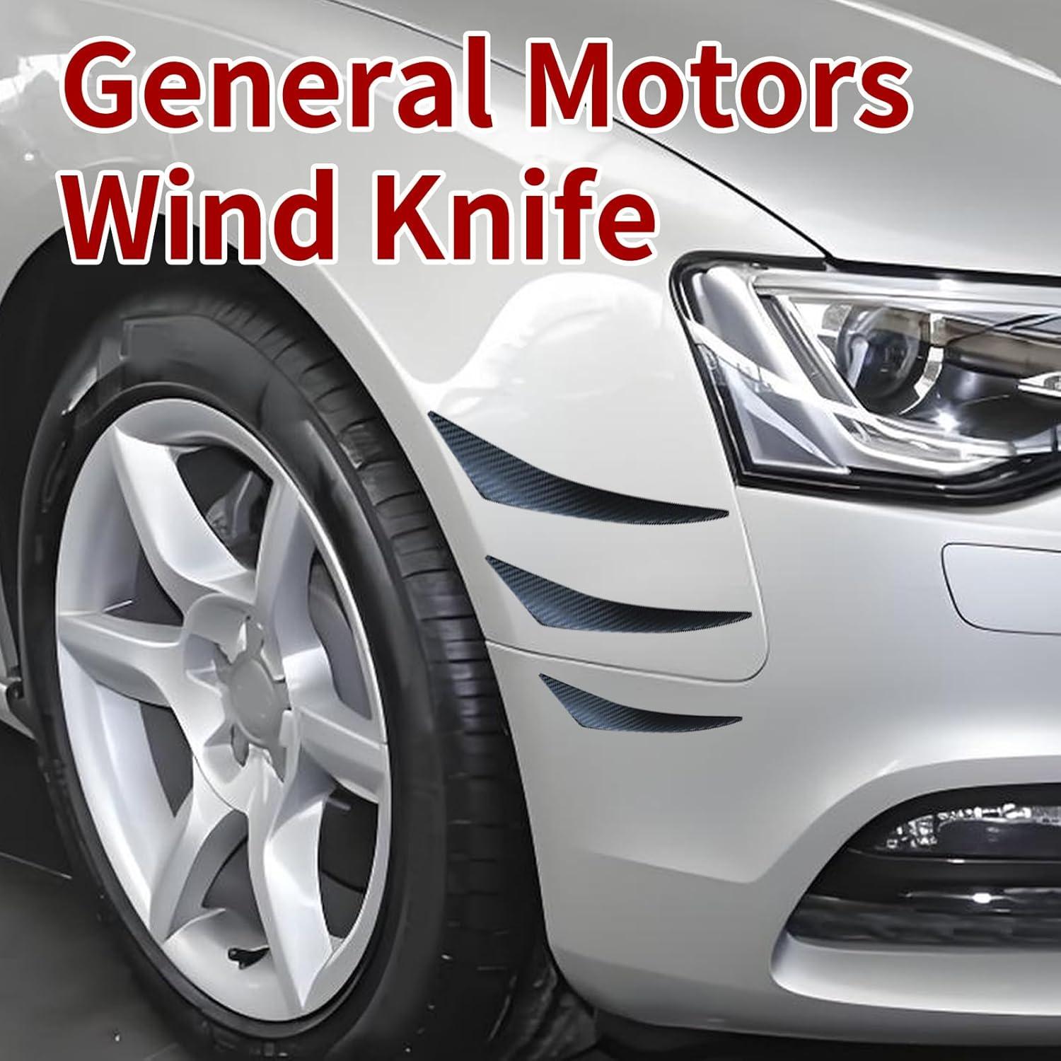 Kit de 6 Canards para Spoiler de Coche Coppialu Fibra Carbono