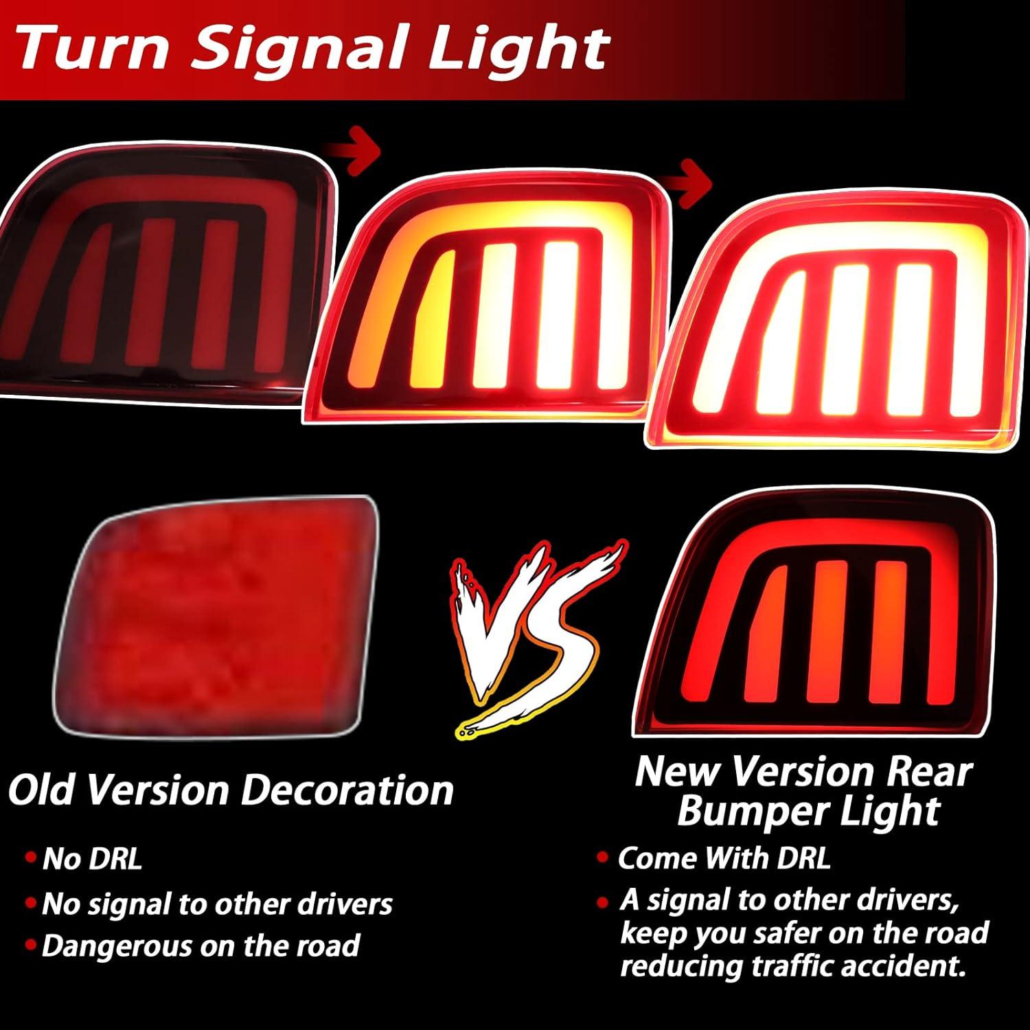 Kit Reflector LED Rojo Toyota Land Cruiser 2008-2015