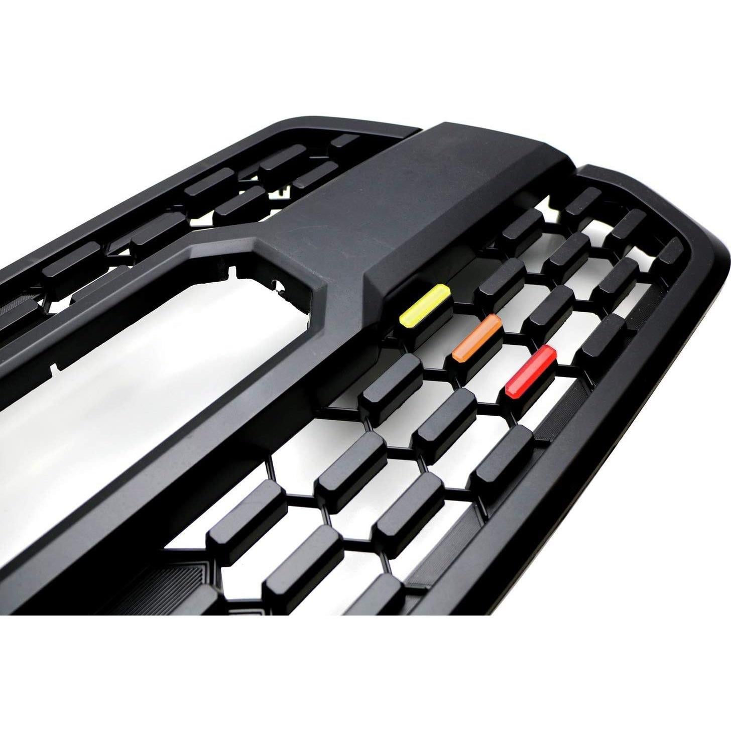 Insignia de Parrilla Retro iJDMTOY 3 Colores para Toyota Tacoma 2016-23